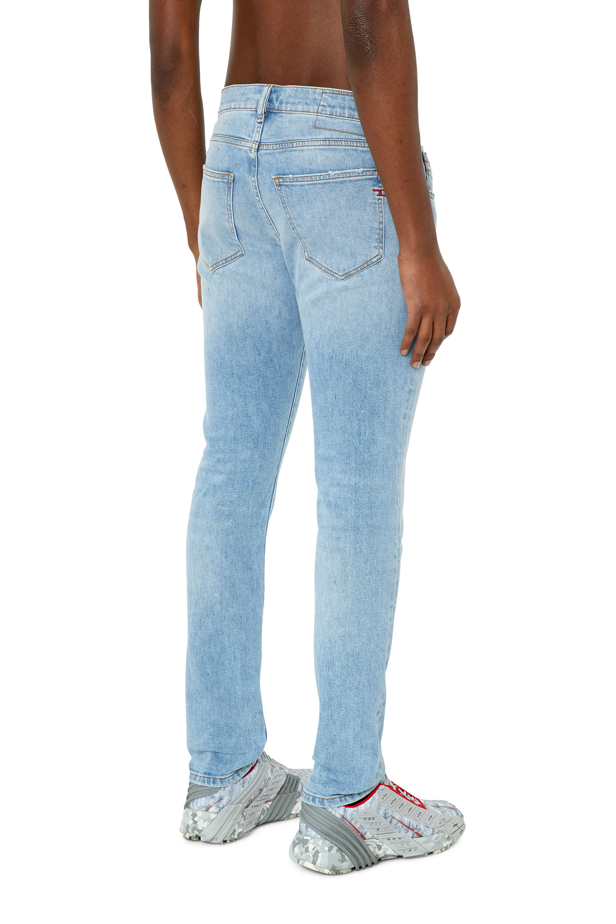 2019 D STRUKT Man Essential Slim Light blue Jeans Diesel