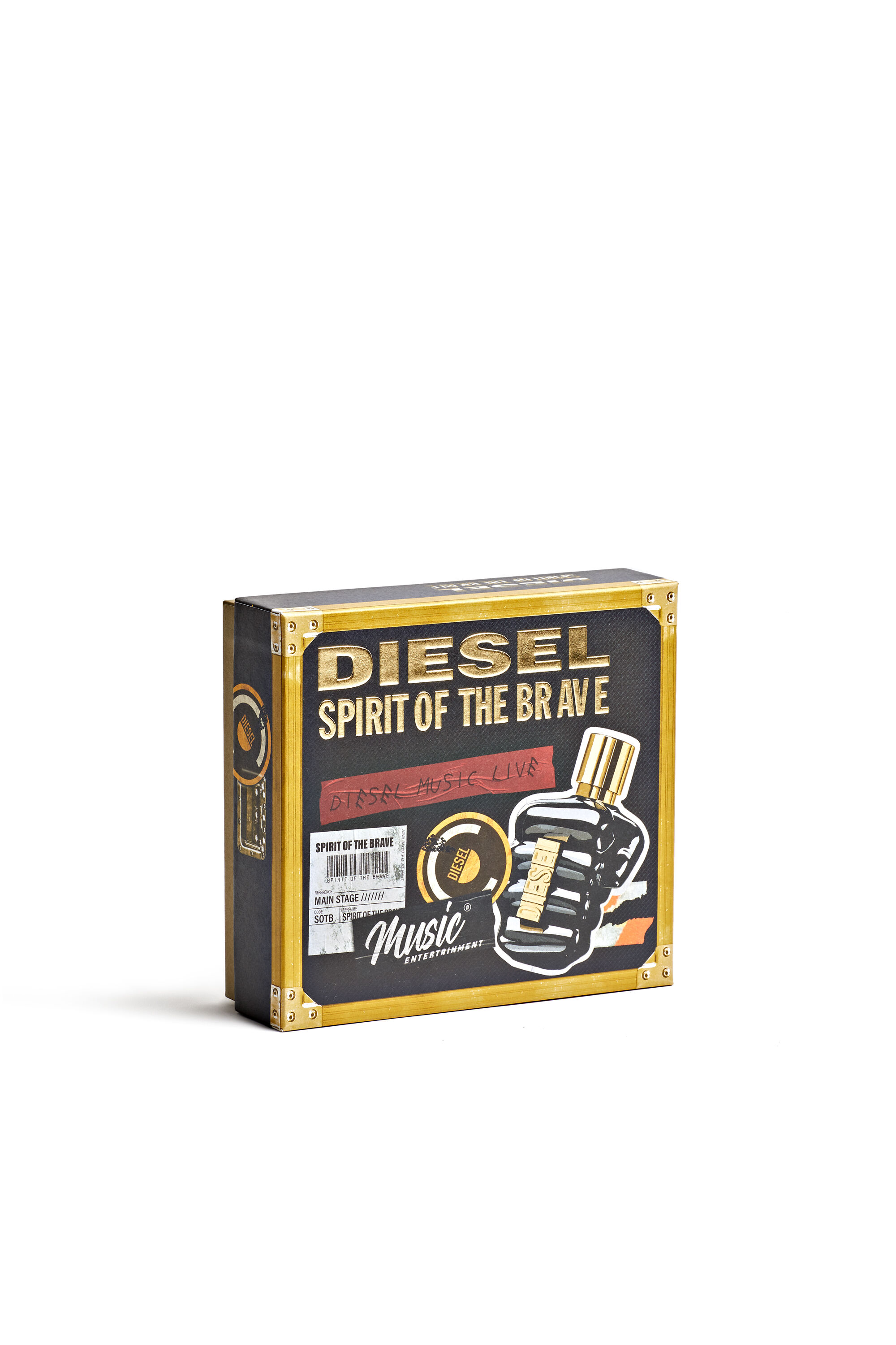 Diesel - SPIRIT OF THE BRAVE 35 ML GIFT SET, Male's Spirit Of The Brave Gift set in Black - 2