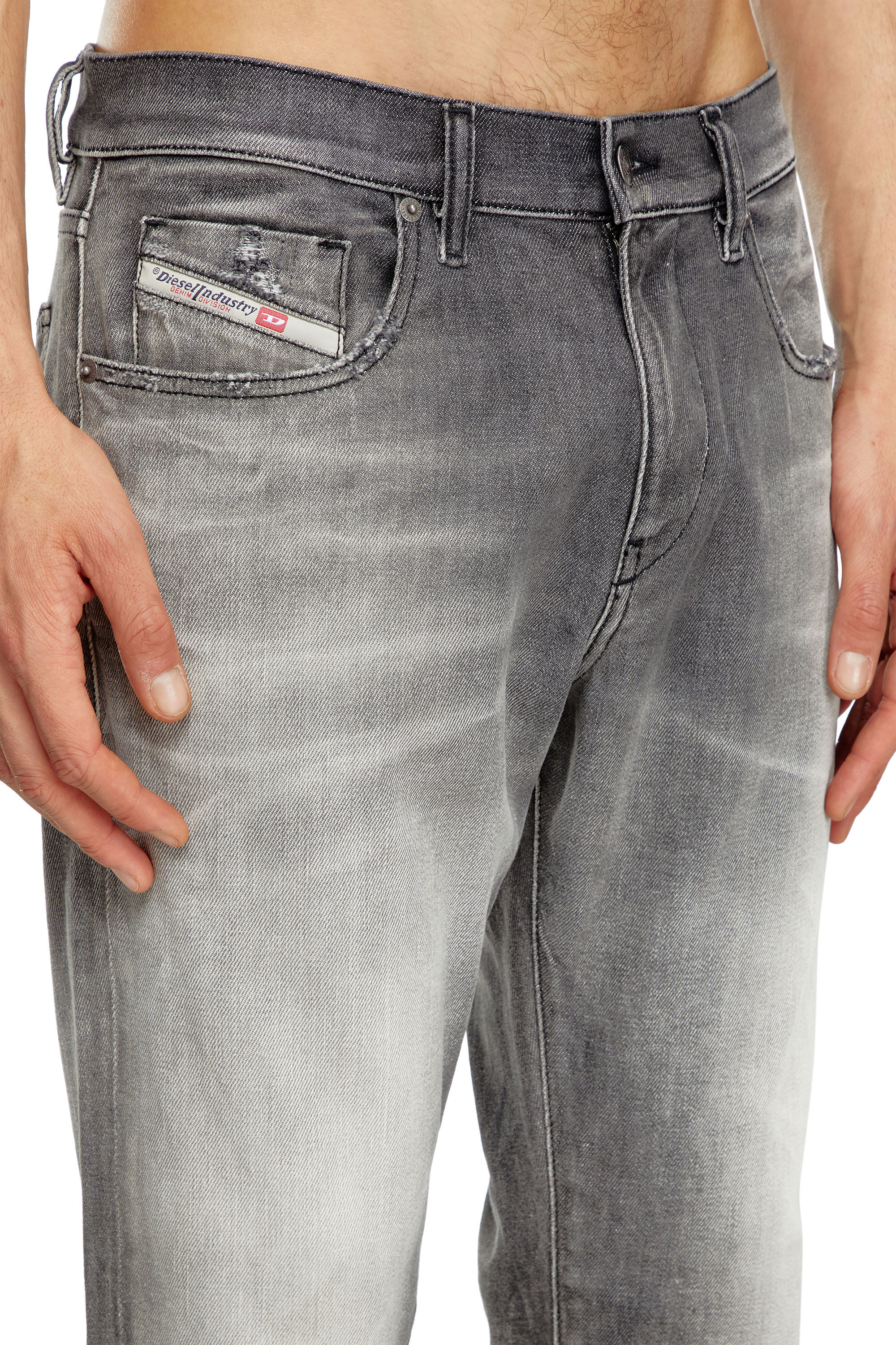 Diesel - Male's Slim Jeans 2019 D-Strukt 09J58, Dark Grey - 5