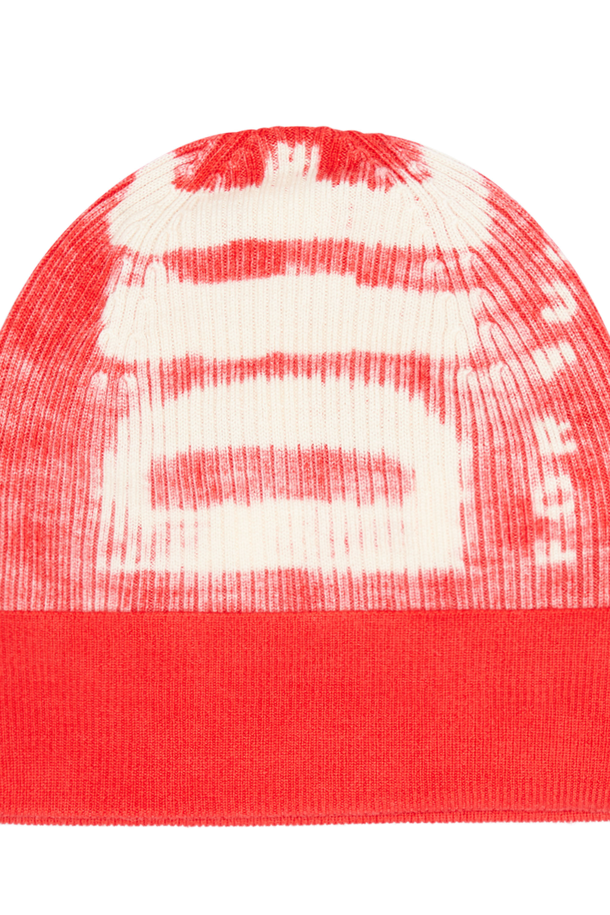 K-ATULLUS-CAP : Ribbed beanie with maxi logo print | Diesel