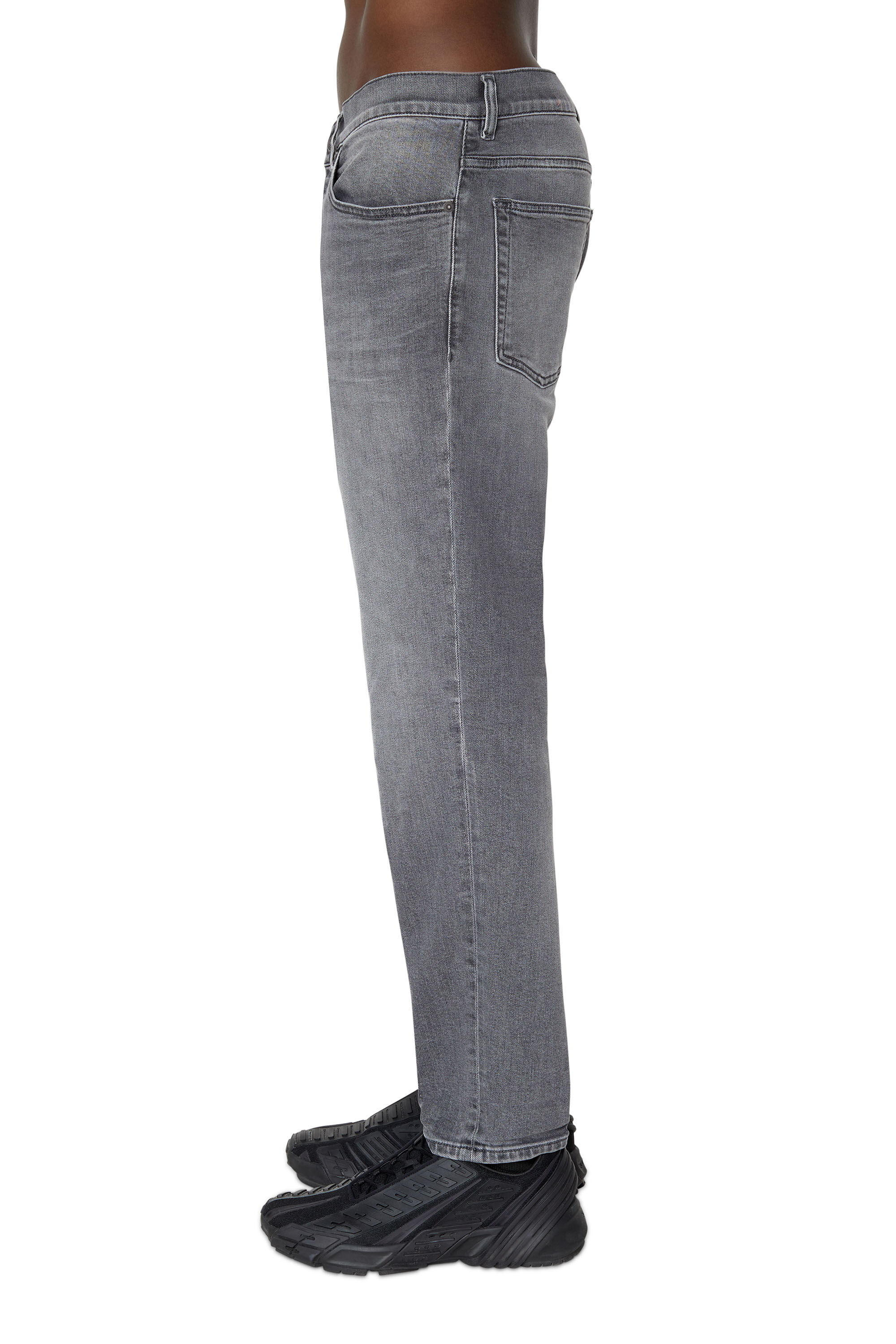 Diesel - Tapered Jeans 2005 D-Fining 09D50, Black/Dark Grey - Image 5