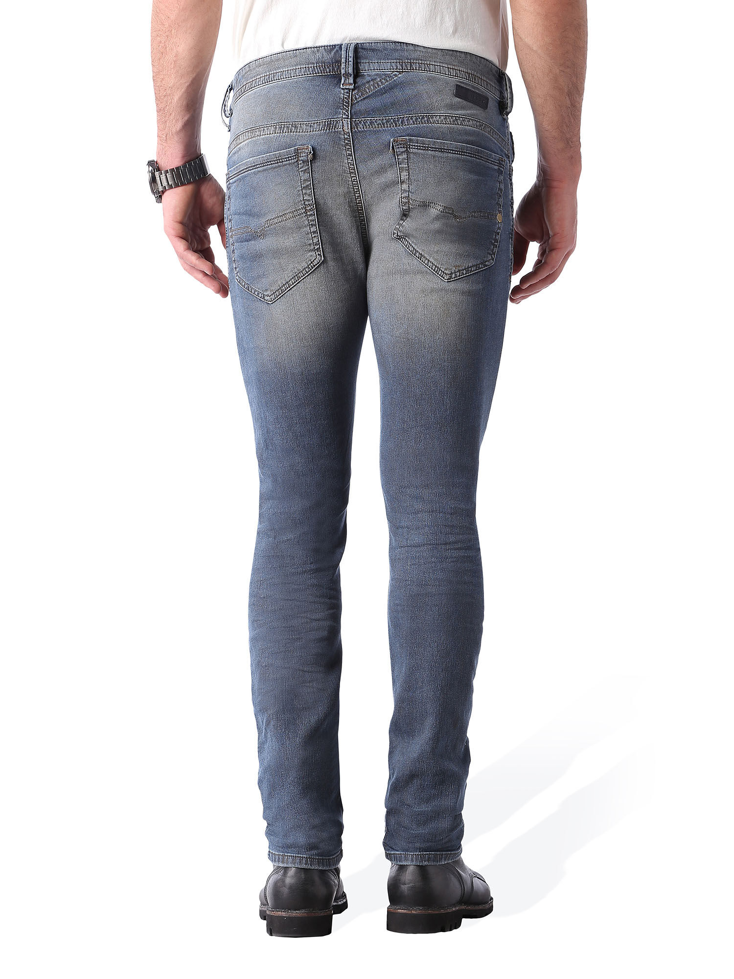 Diesel - Thavar JoggJeans 0850P, Blue Jeans - Image 3