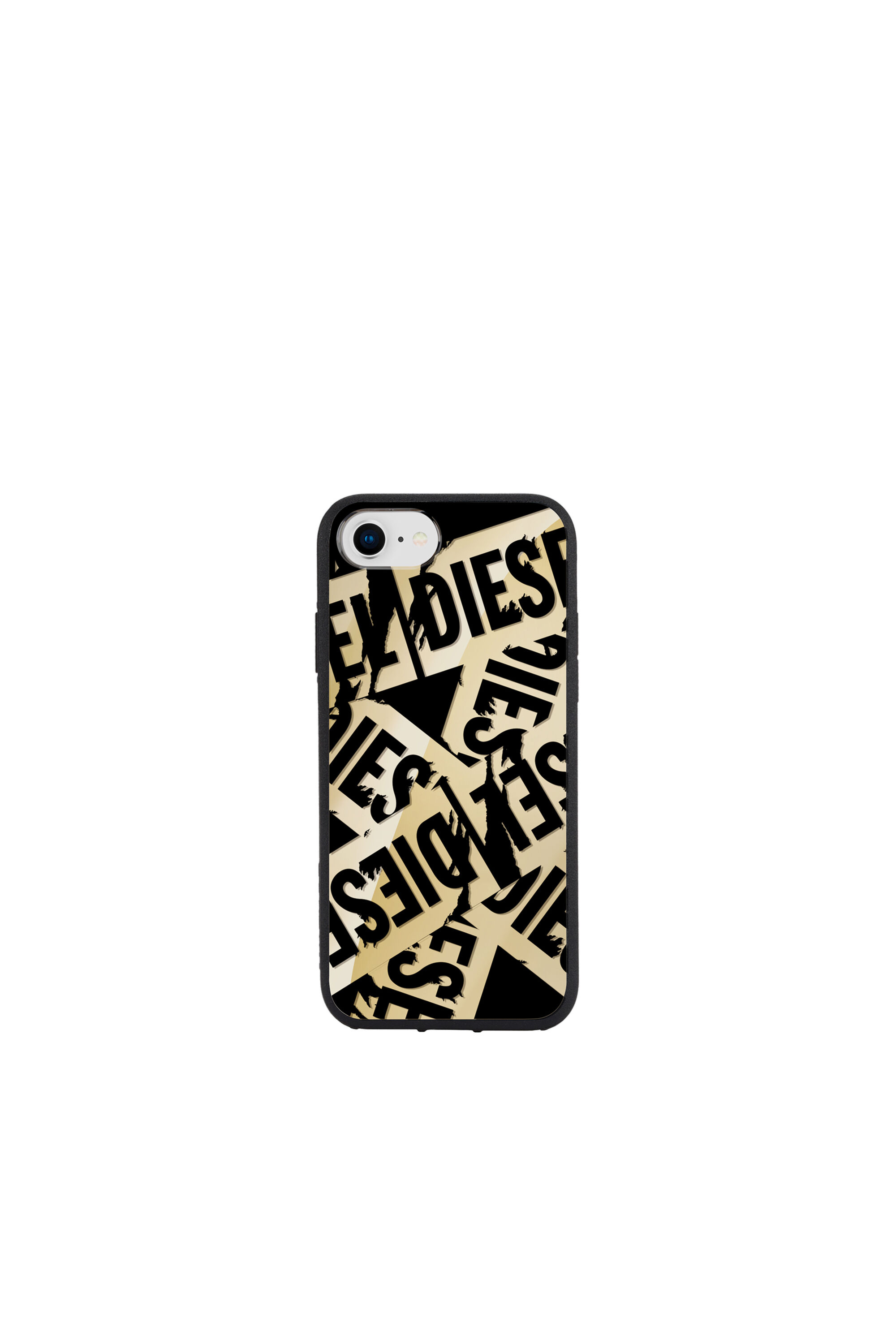 Diesel - MULTI TAPE GOLD/BLACK IPHONE 8/7/6S/6 CASE, Coque noire et dorée, iPhone 8/7/6s/6 Mixte in Doré - 2