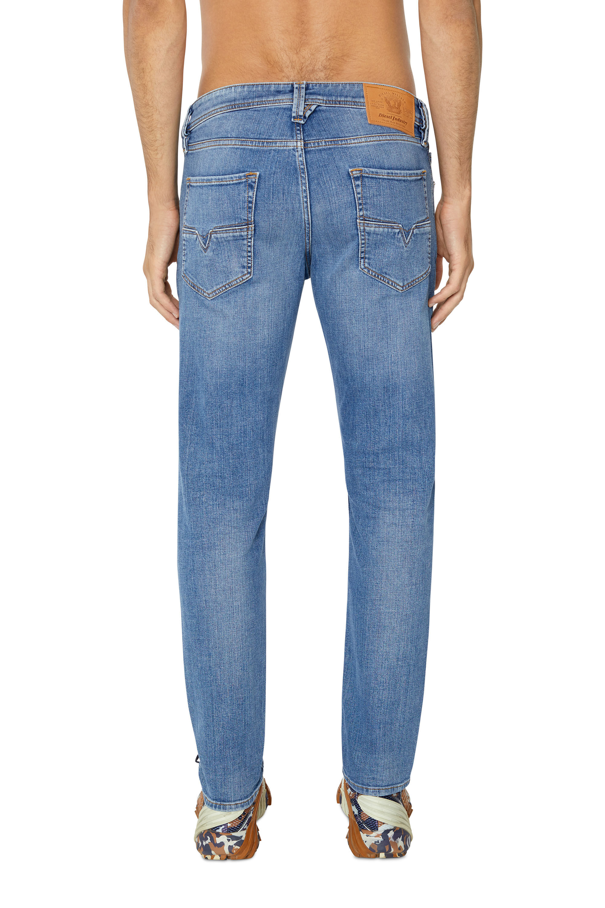 1986 LARKEE BEEX Man Tapered Light blue Jeans mid rise Diesel