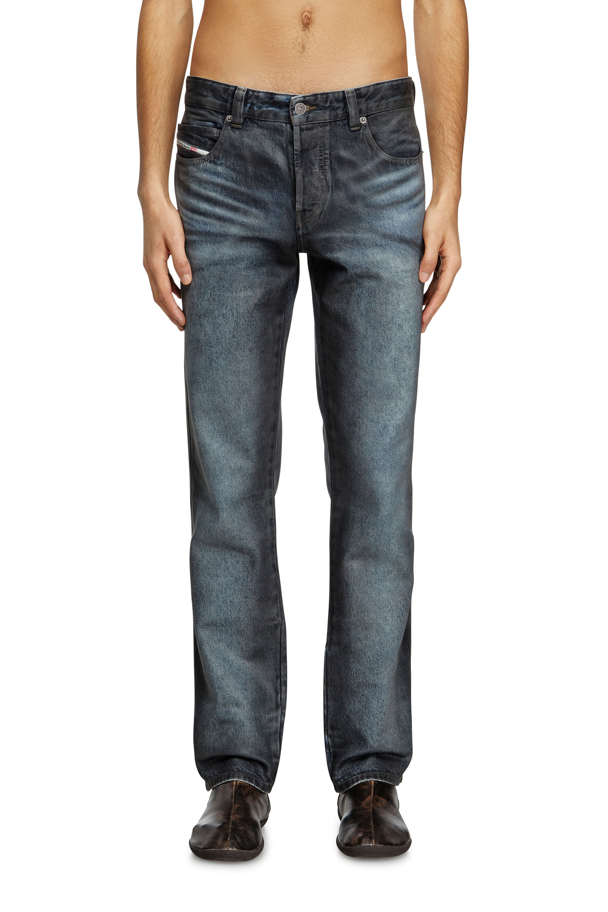 Diesel - Slim Jeans 1993 D-Vyl 007BD Homme, Noir/Gris foncé - Image 3