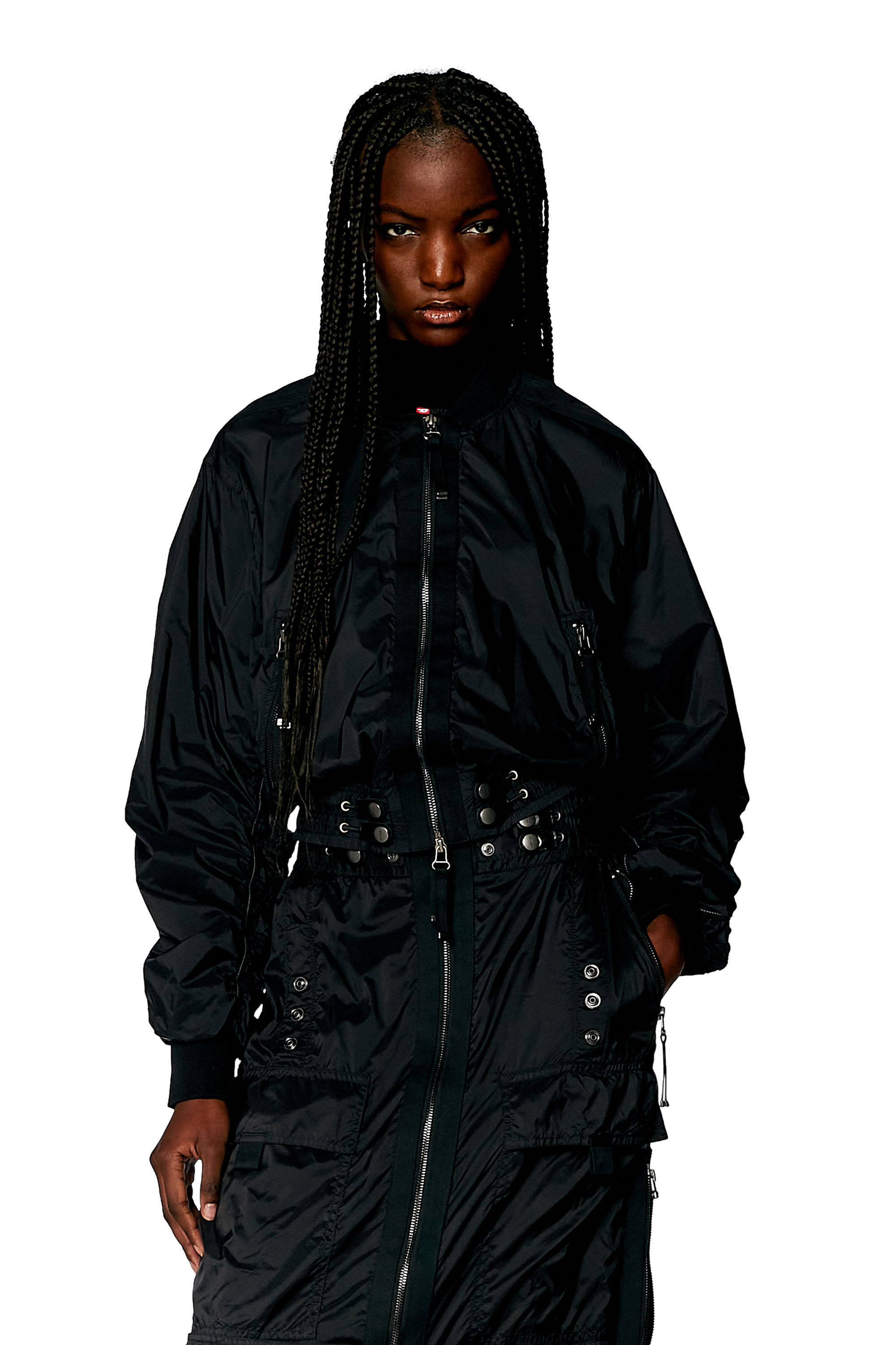 G NOAK Woman Bomber jacket in light nylon Diesel