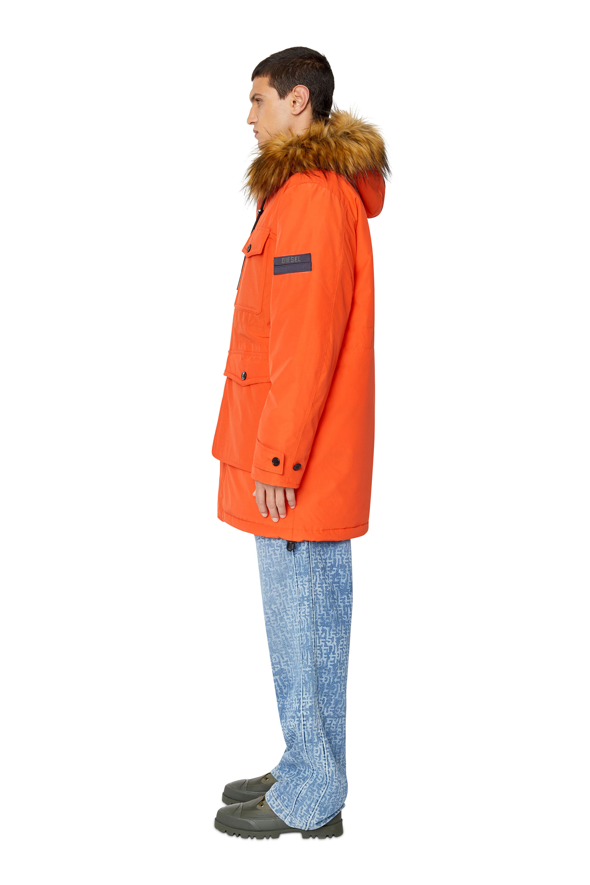 Diesel parka on sale jacket