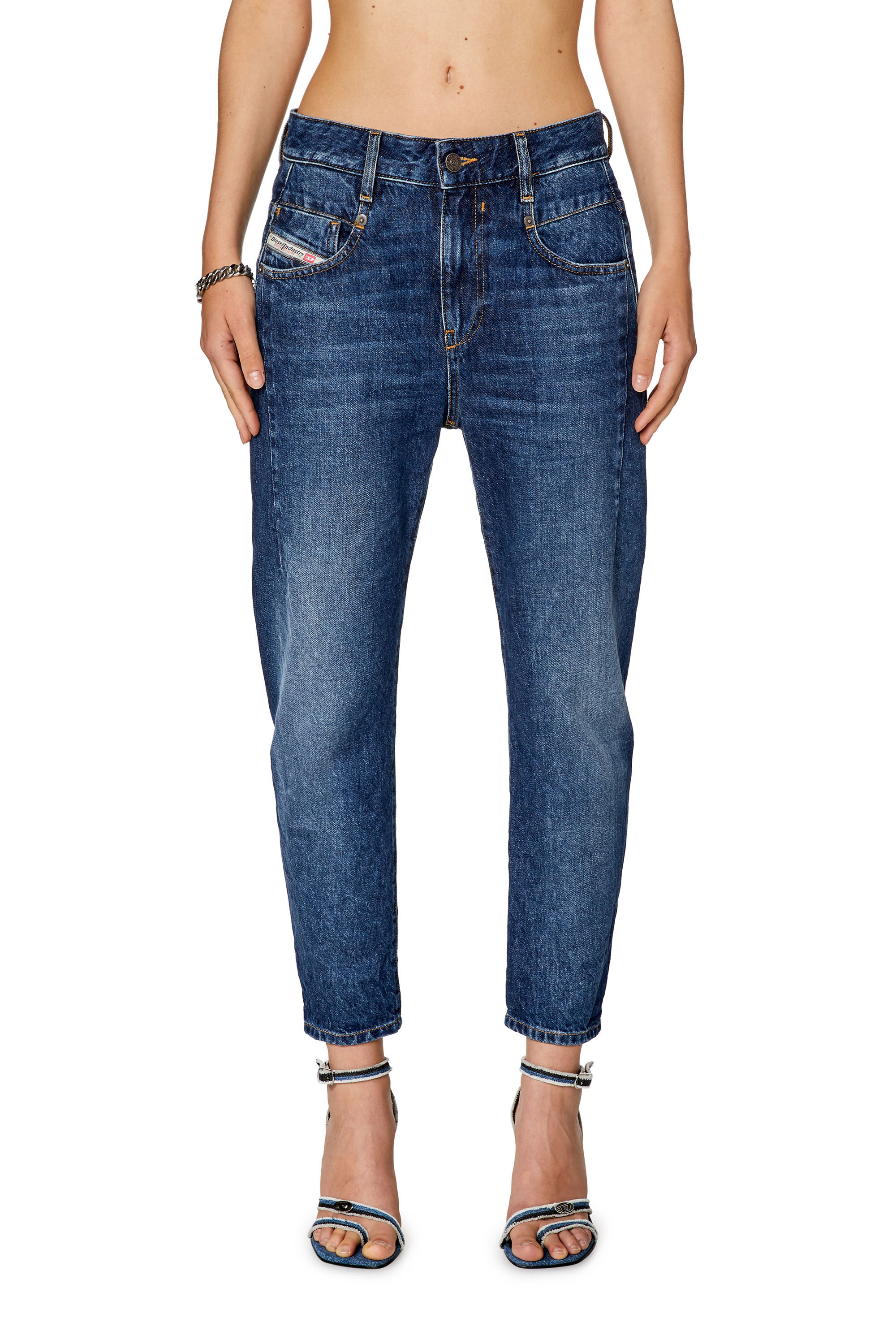 Diesel - Female's Boyfriend Jeans Fayza 09F35, Medium Blue - 3