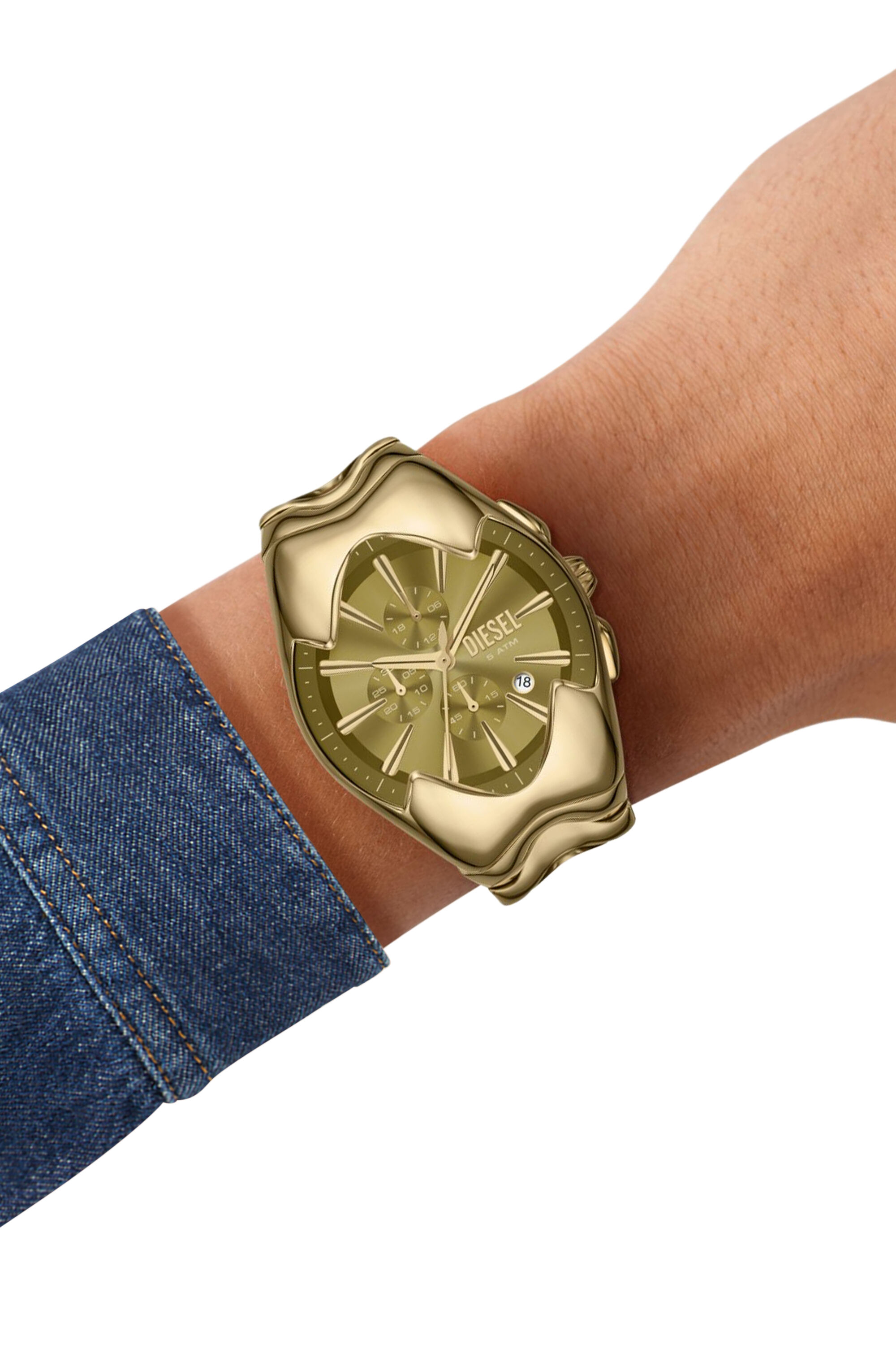 Diesel - DZ4681, Diesel Mercurial Chronograph Gold-Tone Stainless Steel Watch Homme in Doré - 4