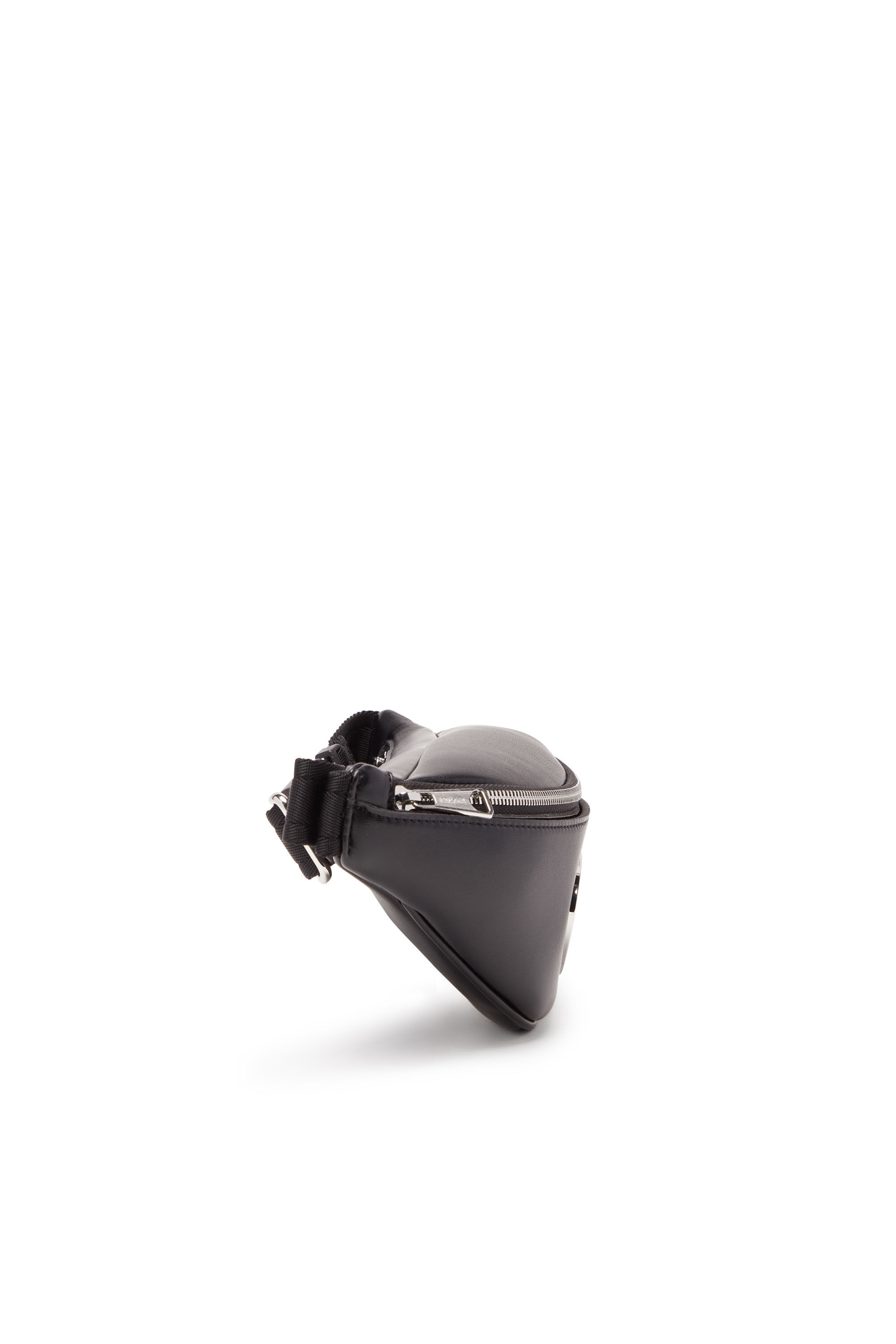 Diesel - HOLI-D BELT BAG X, Unisex's Holi-D Belt Bag X - Belt bag in bonded neoprene in Black - 4