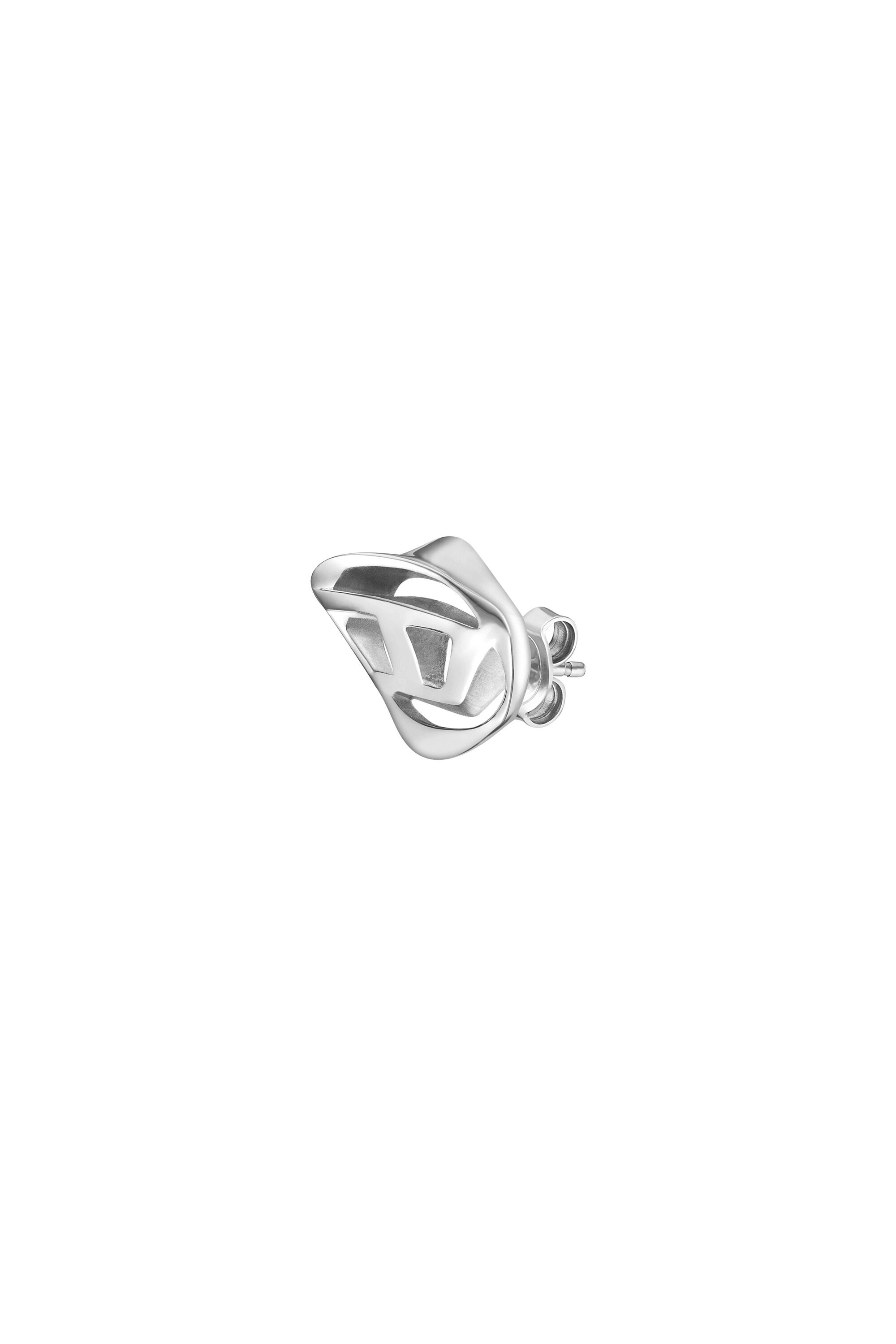 Diesel - DX1411, Boucle d'oreilles en acier inoxydable Mixte in Gris argenté - 1