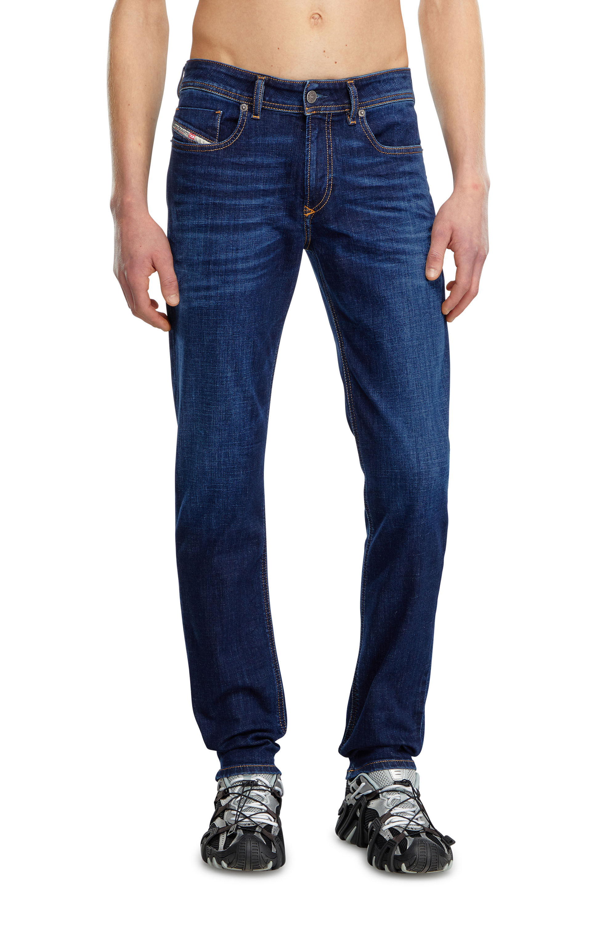 Diesel - Male Skinny Jeans 1979 Sleenker 09J17, Dark Blue - Image 3