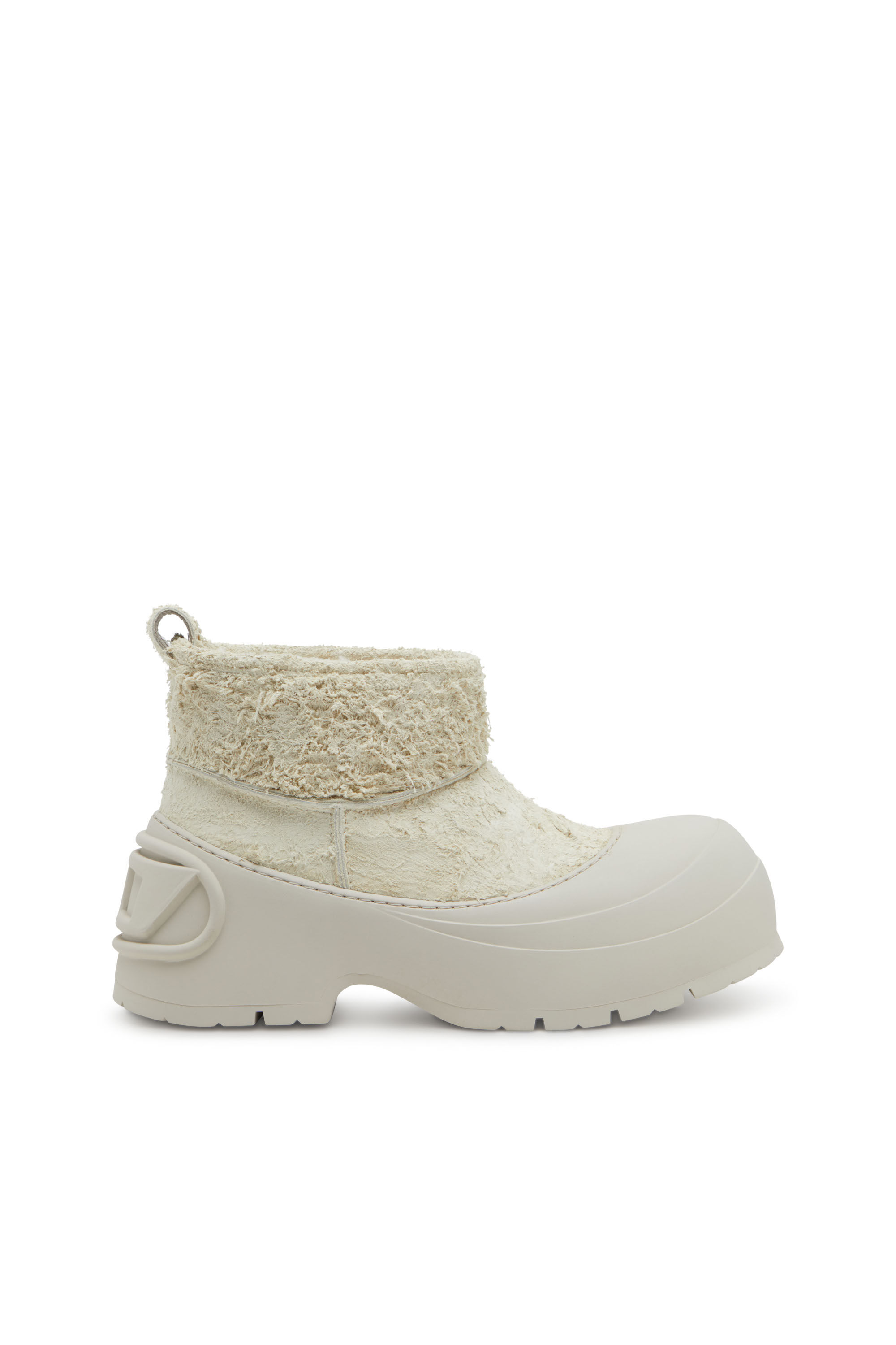 Diesel - D-DONALD MONTONE, Male's D-Donald-Chunky ankle boot with lug sole in White/Grey - 1