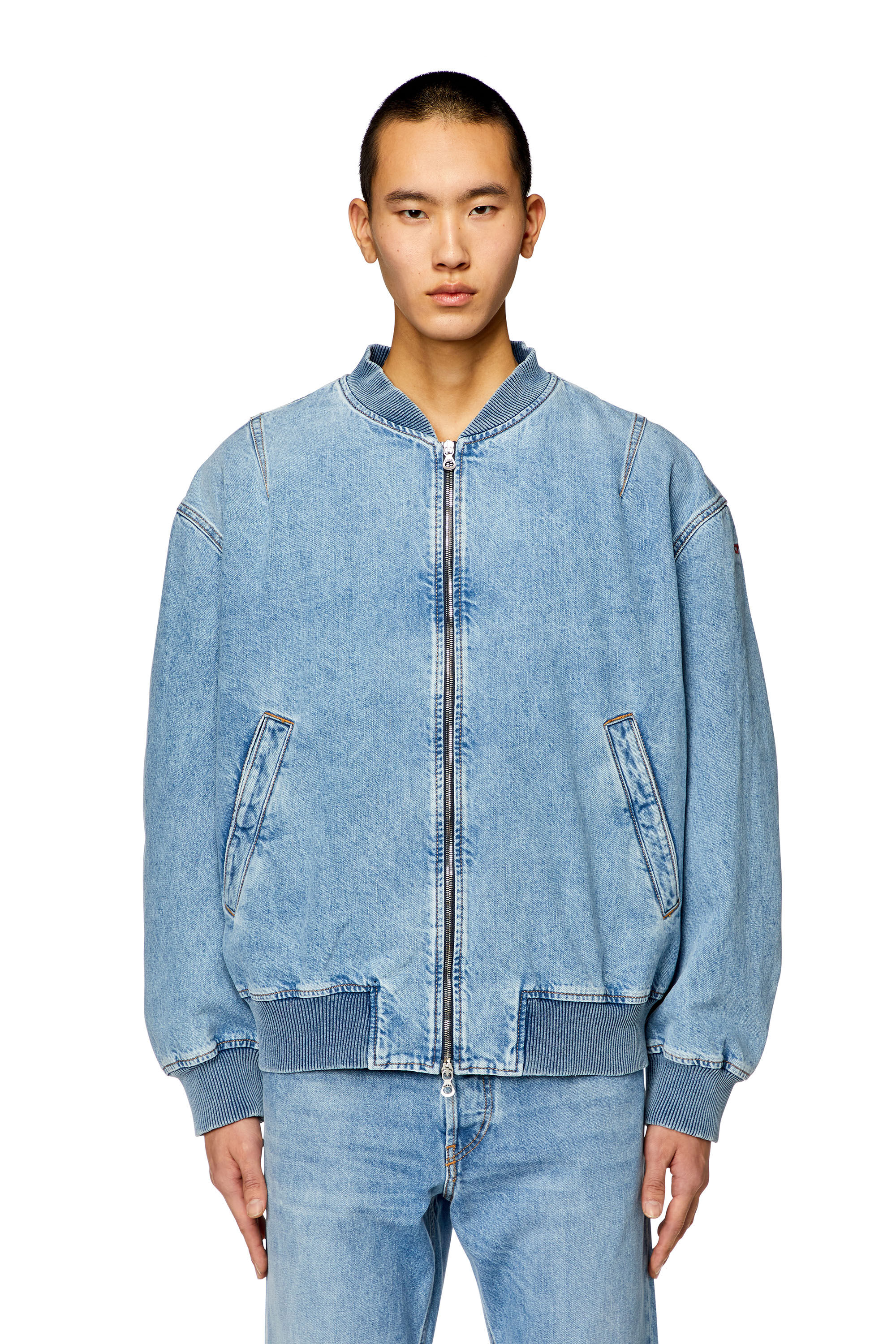 Diesel patch sale bomber jacket