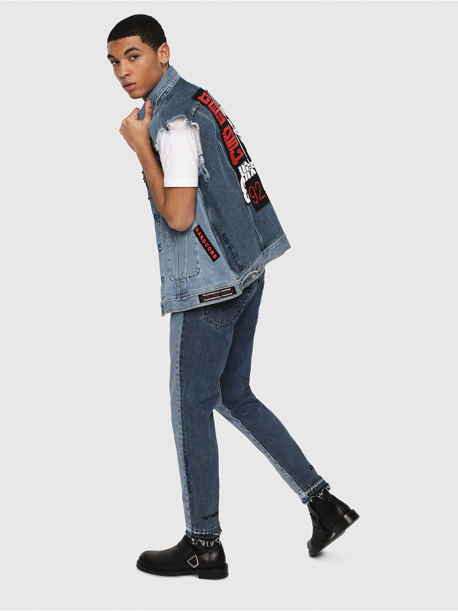 DIESEL MHARKY 0076K JEANS SLIM SKINNY