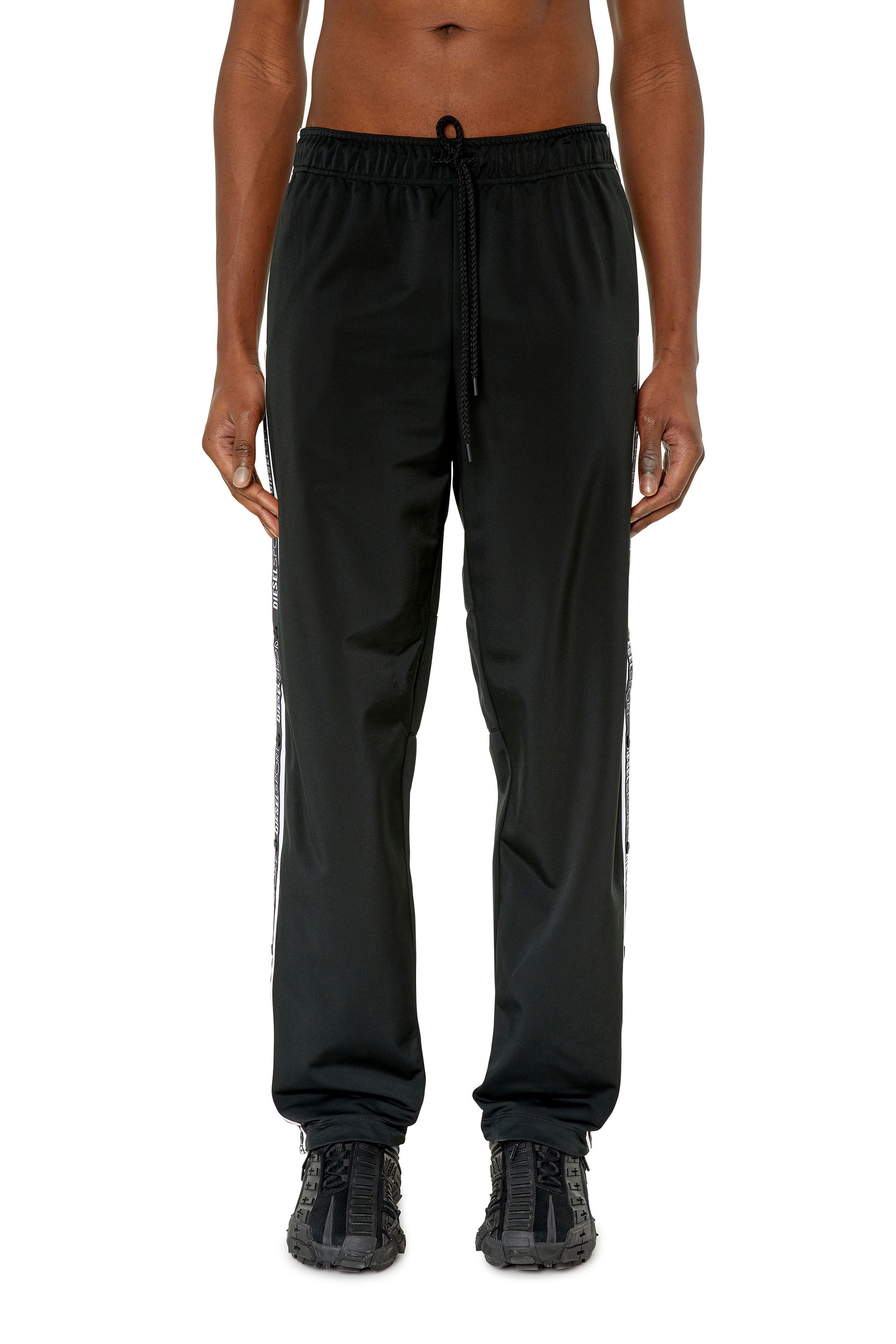 AMSB-HORACE-HT14 Man: Track pants with logo tape openings