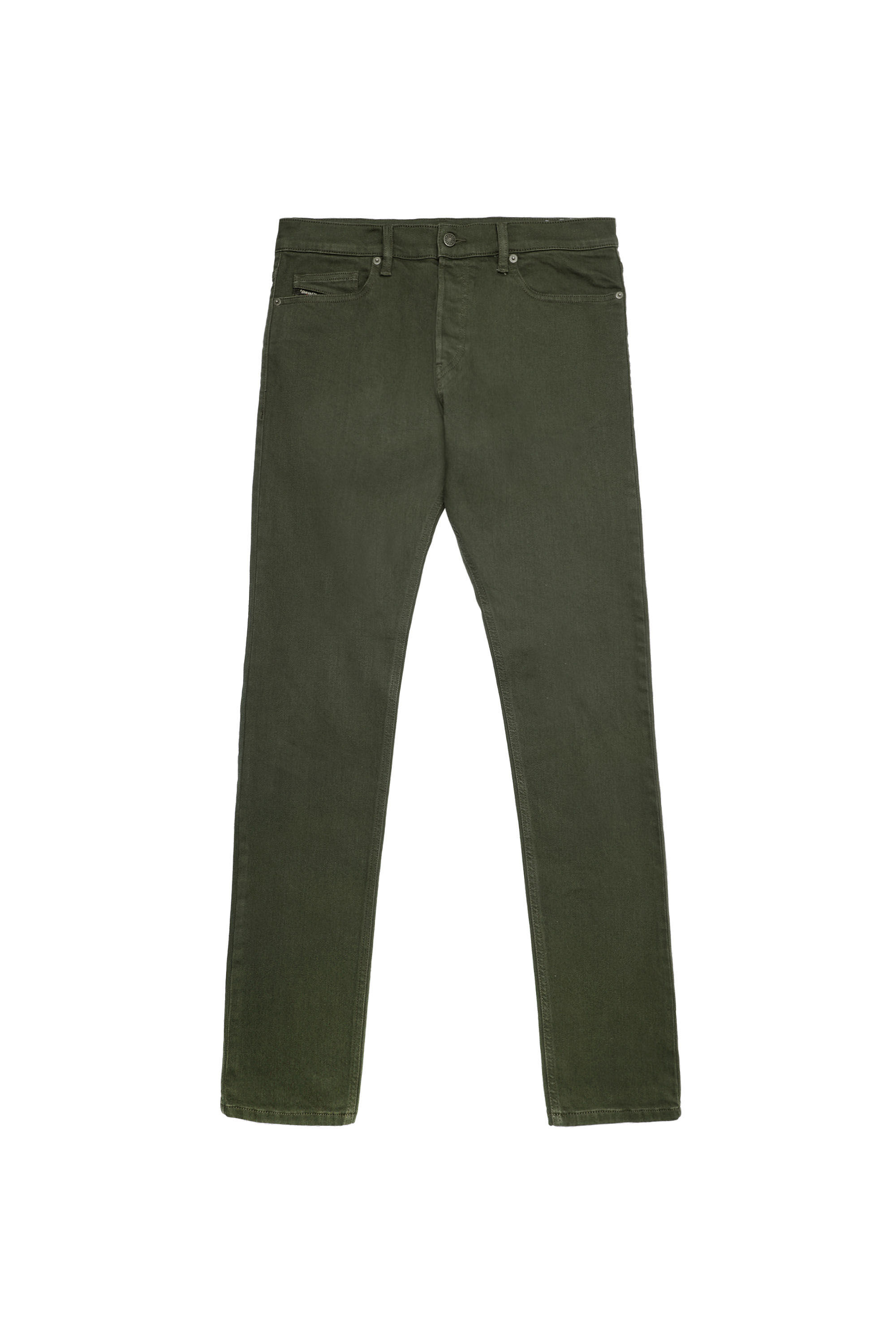 Diesel - D-Luster 009HA Slim Jeans, Military Green - Image 2
