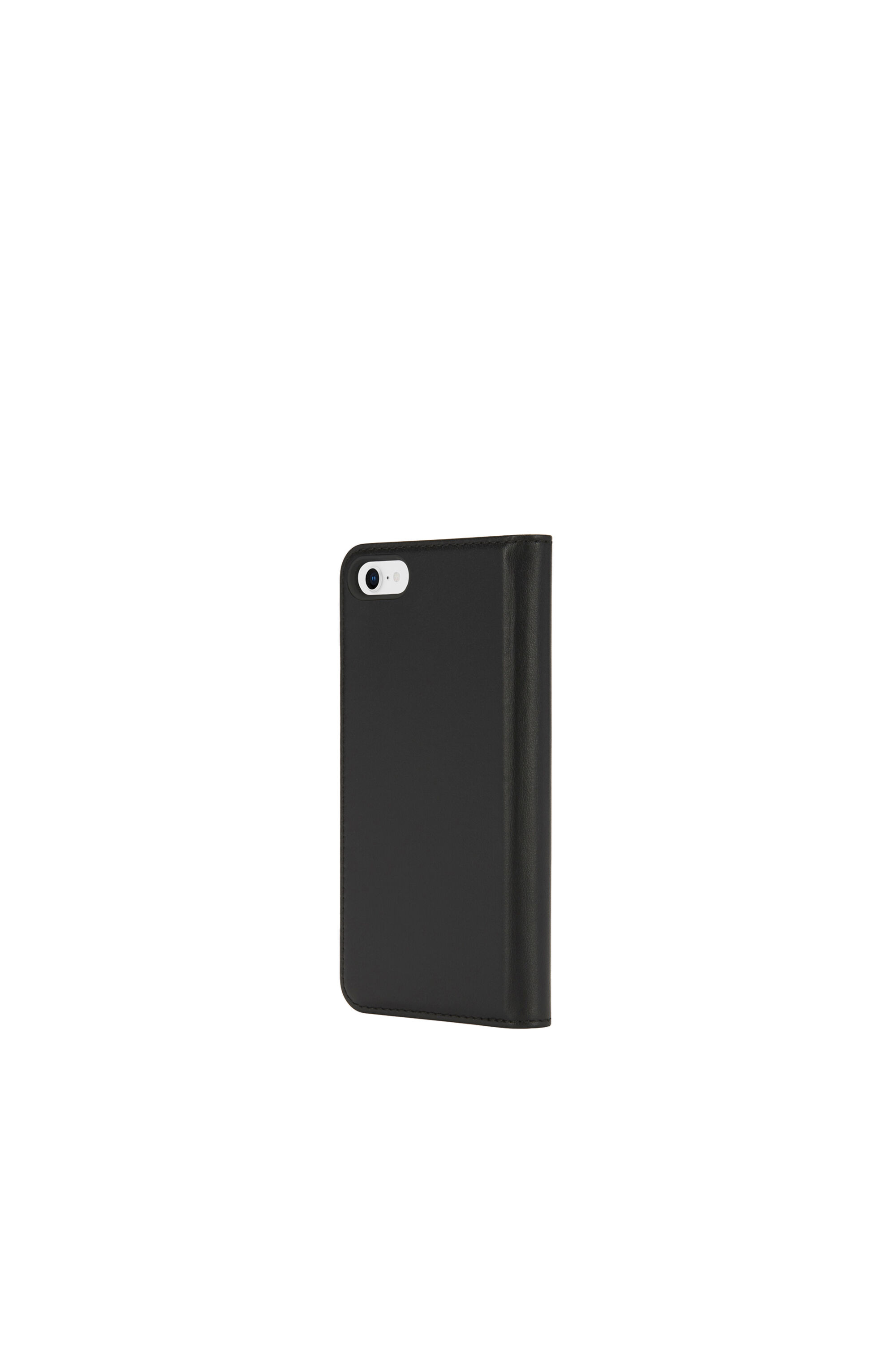 Diesel - SLIM LEATHER FOLIO IPHONE 8/7, Étui fin en cuir avec logo, iPhone 8/7 Mixte in Noir - 3