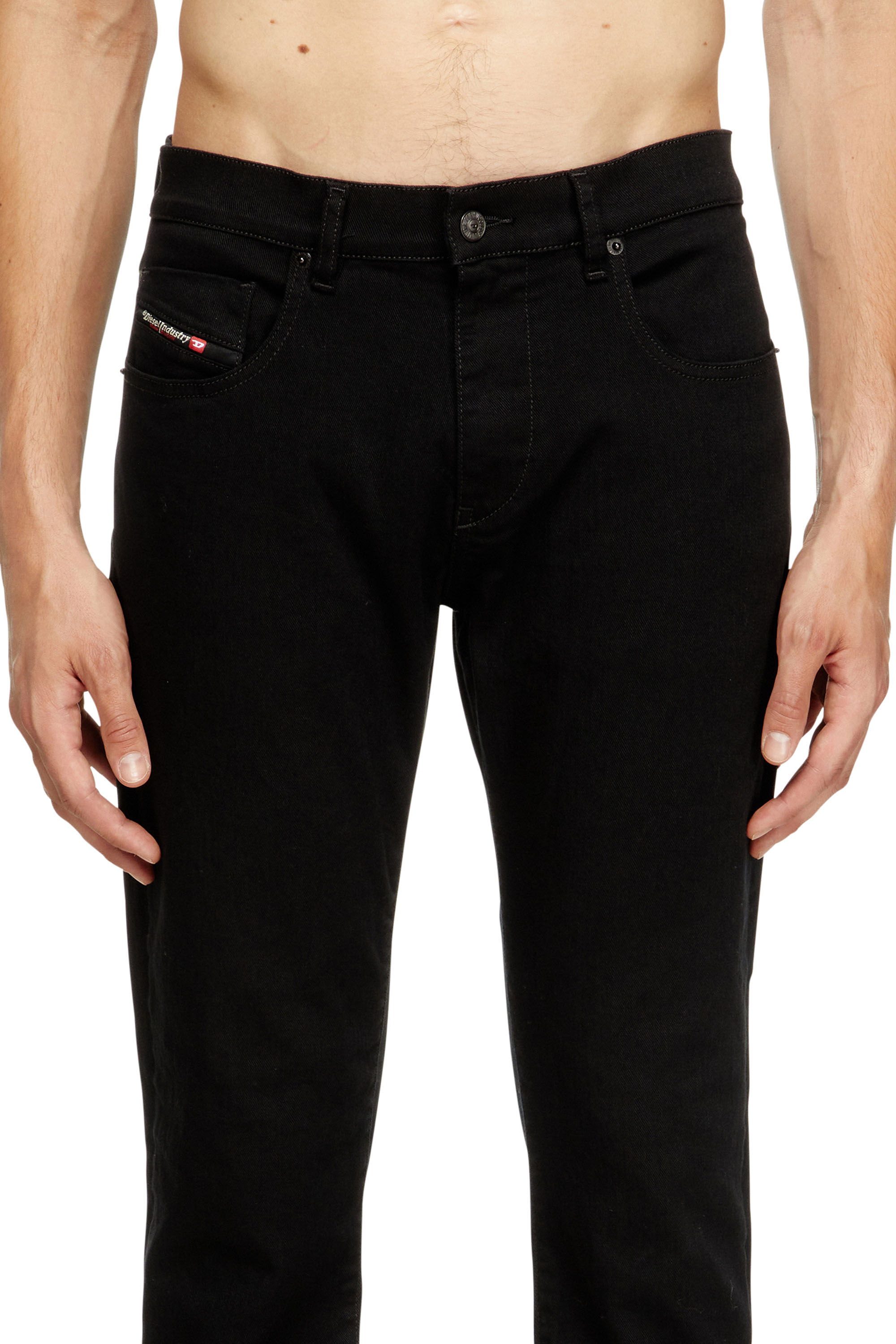 Diesel - Male's Slim Jeans 2019 D-Strukt 069YP, Black/Dark Grey - 5