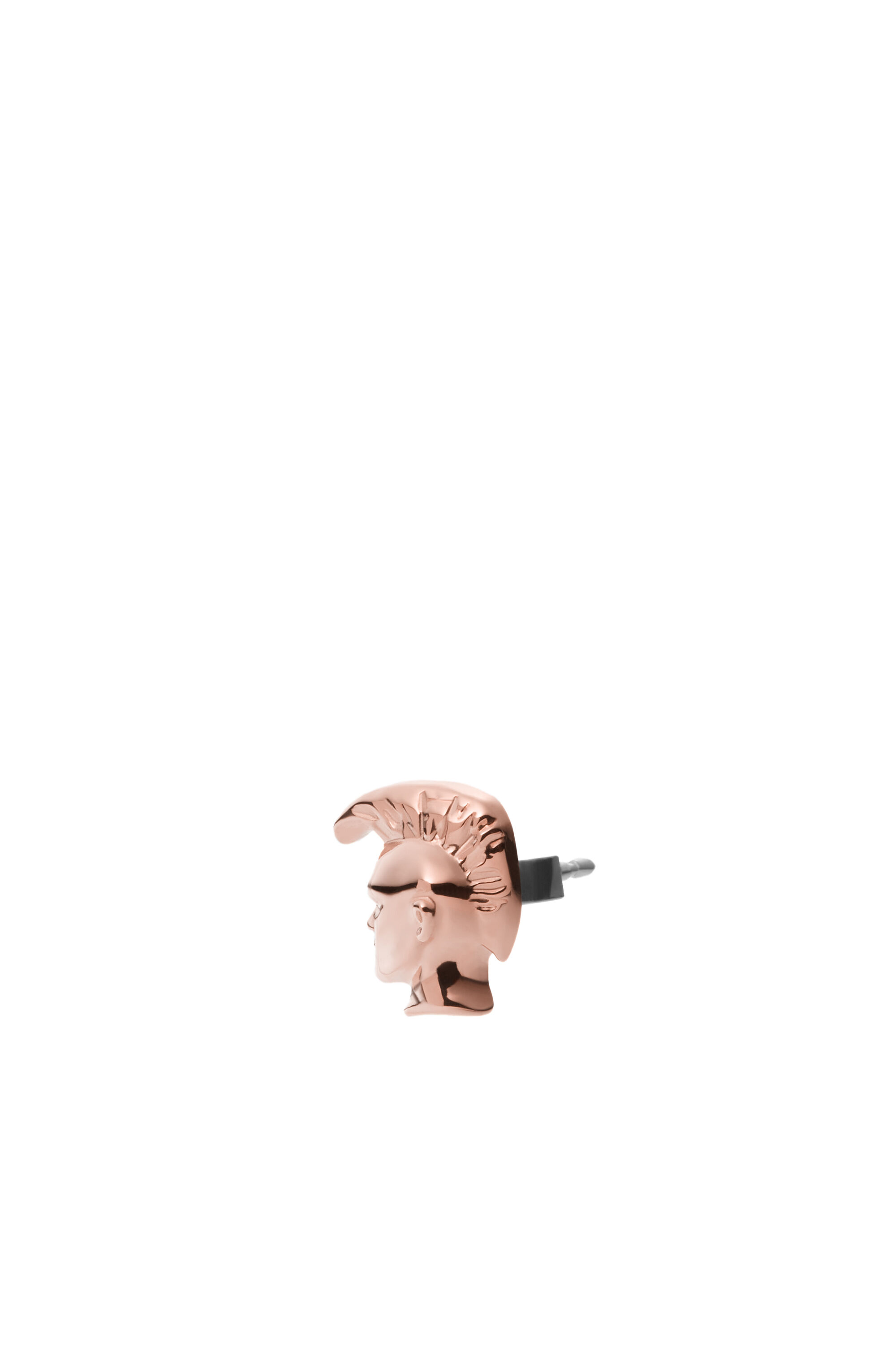 Diesel - DX1277, Male's "Only the brave" icon single stud earring in Pink - 1