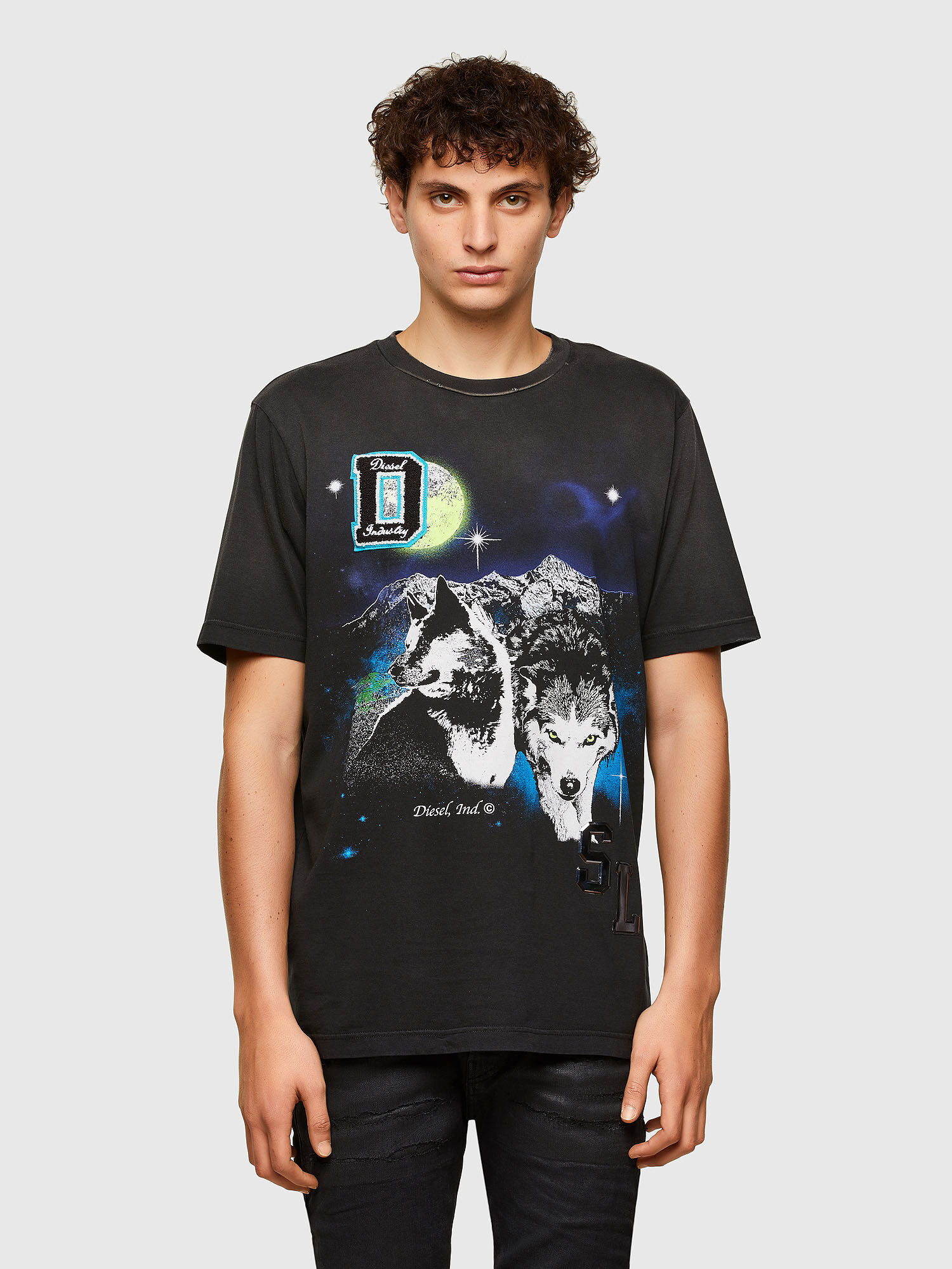 Diesel t shop shirt wolf