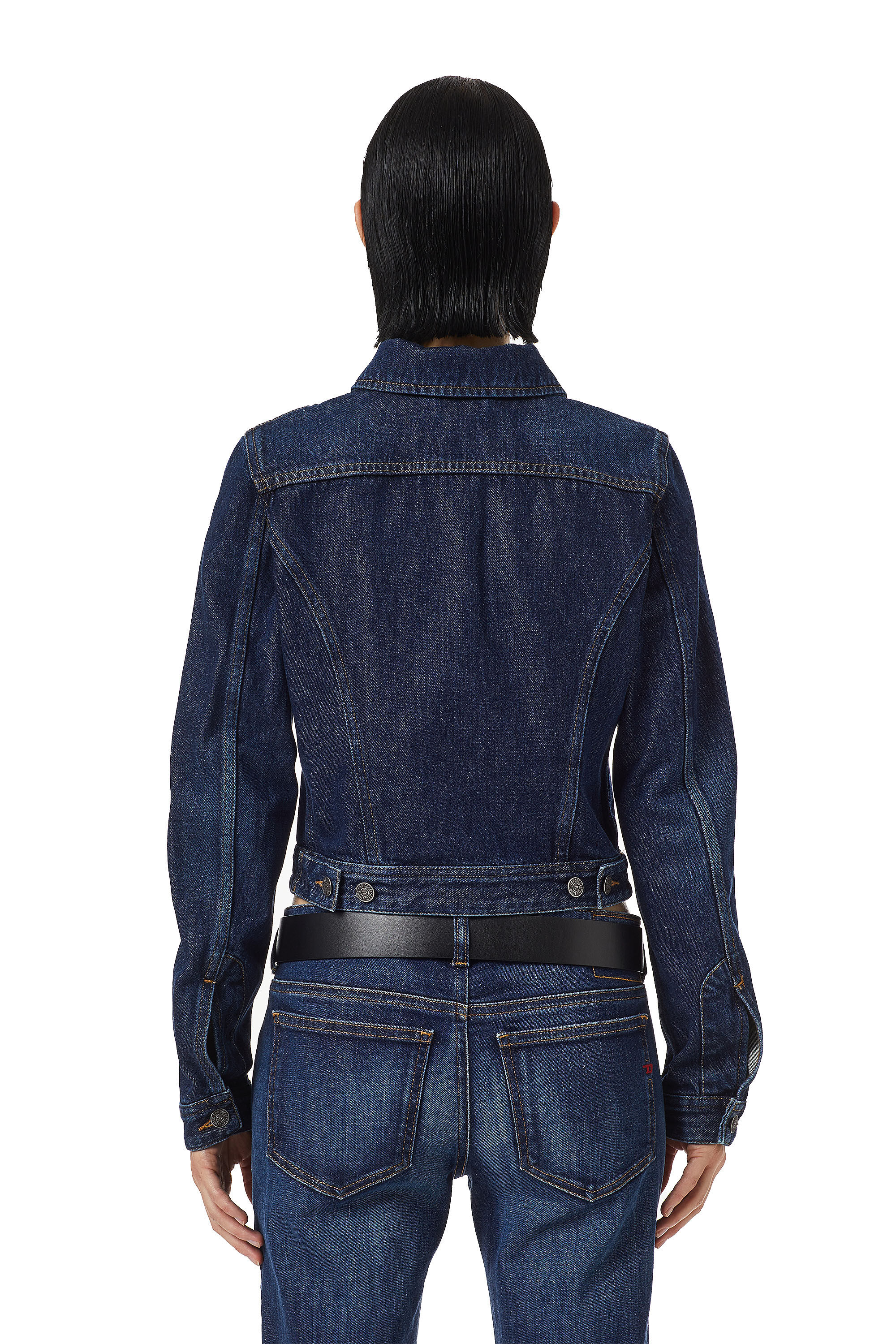 Slim fit trucker jacket new arrivals