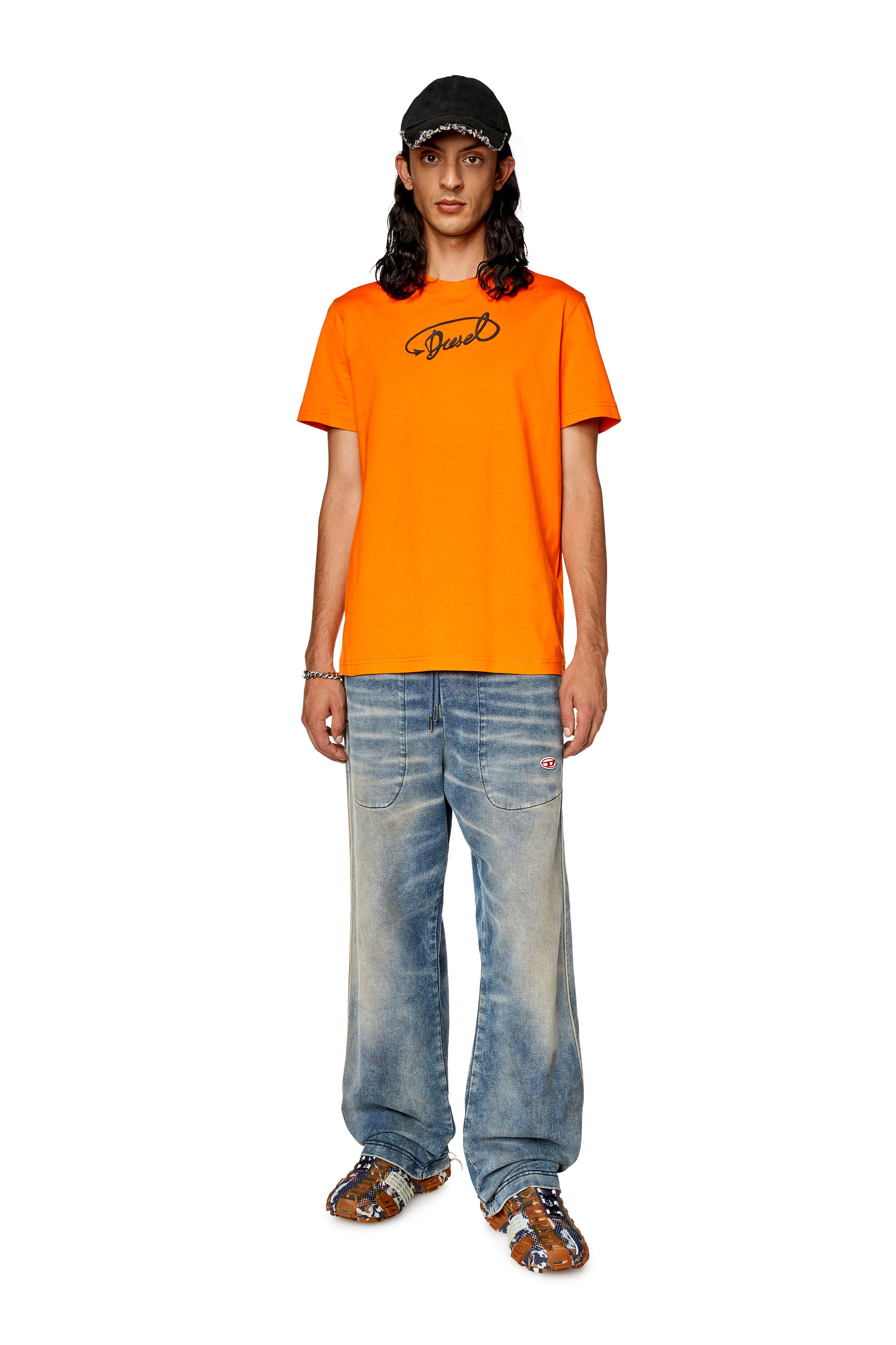 Diesel - T-DIEGOR-L11, Orange - Image 1