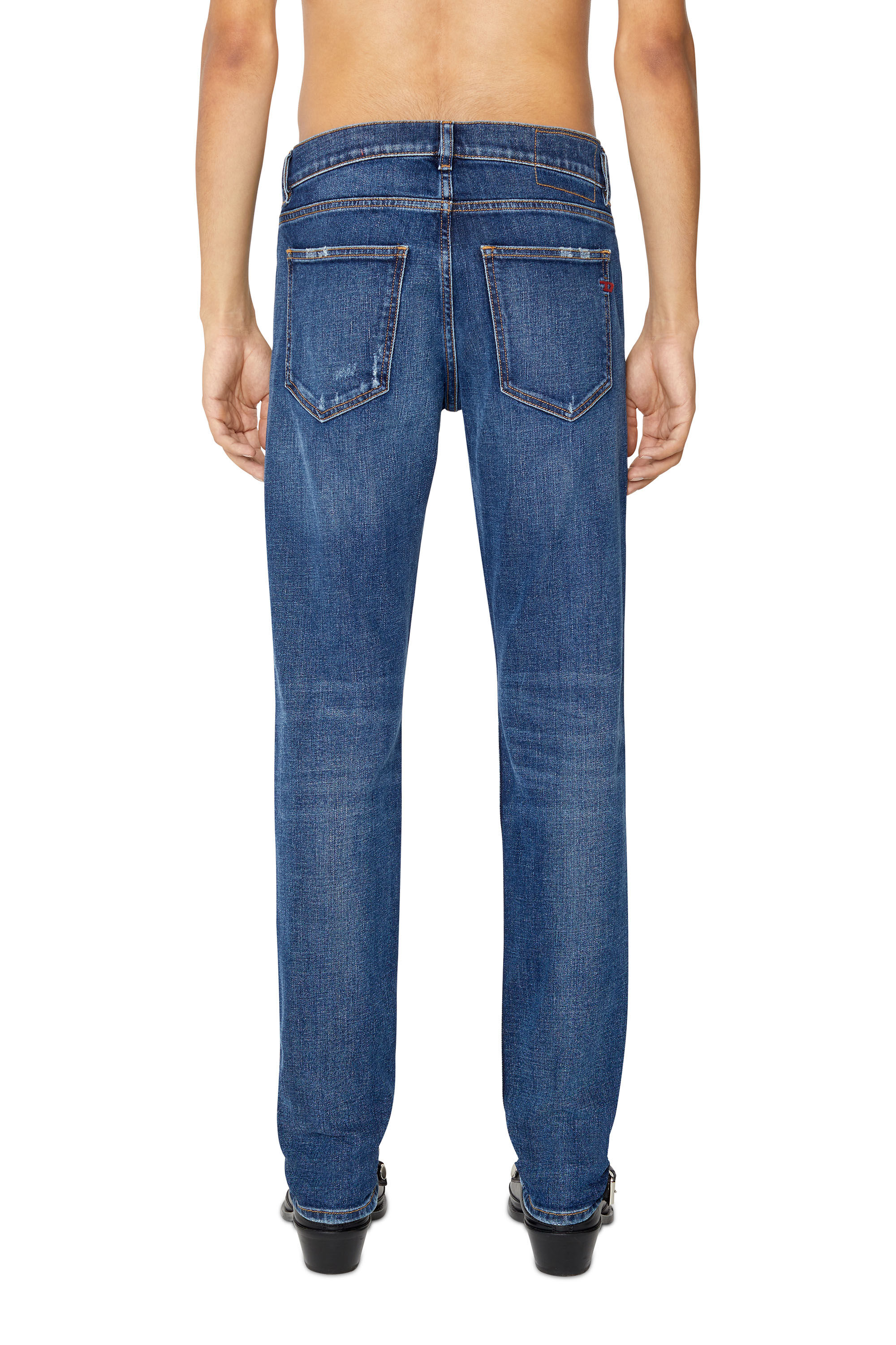 2019 D STRUKT Man Medium blue Jeans Diesel