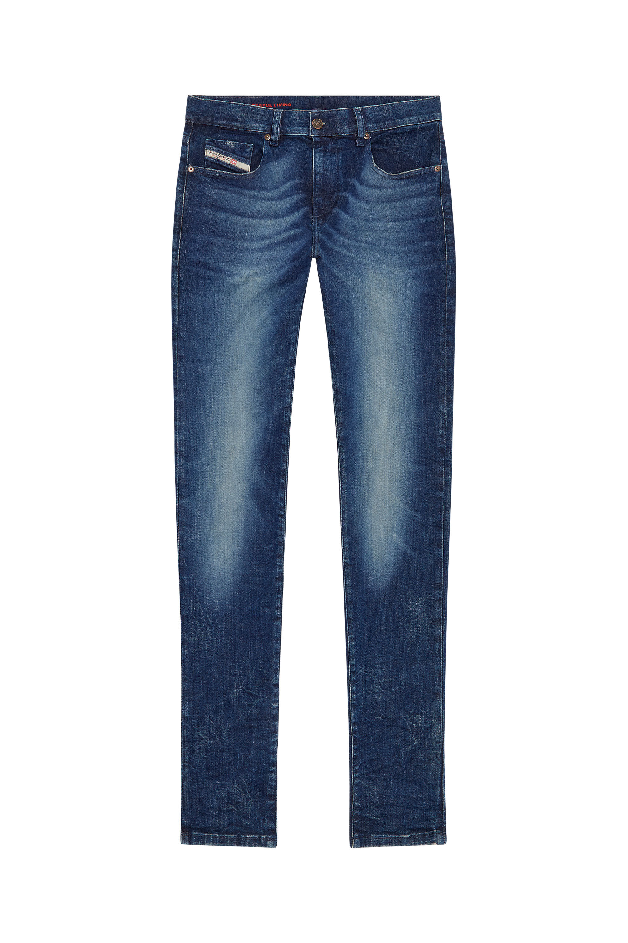 2019 D STRUKT 09F54 Man Slim Jeans comfortable silhouette Diesel