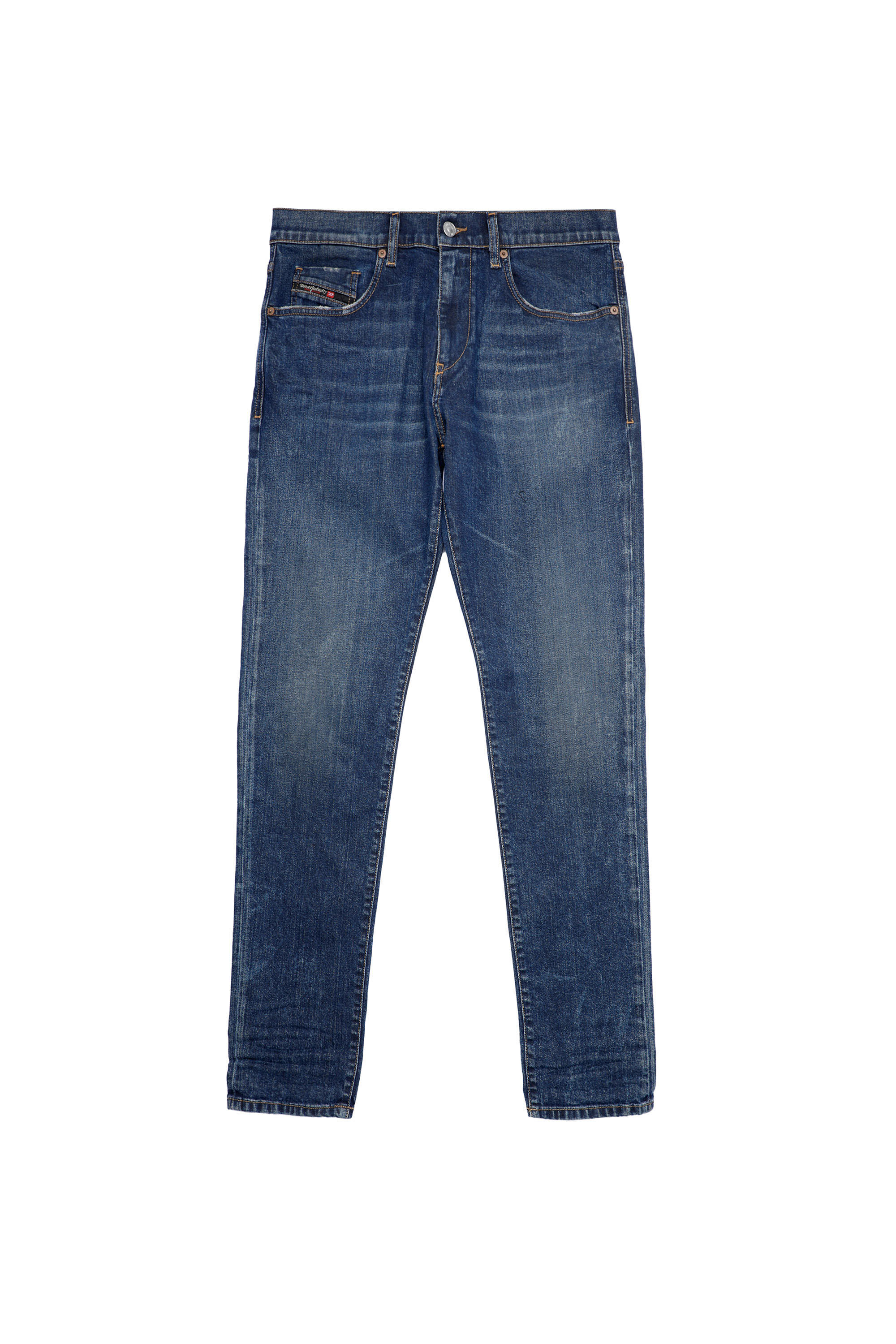 Diesel - 2019 D-STRUKT 009NV Slim Jeans, Bleu Foncé - Image 2