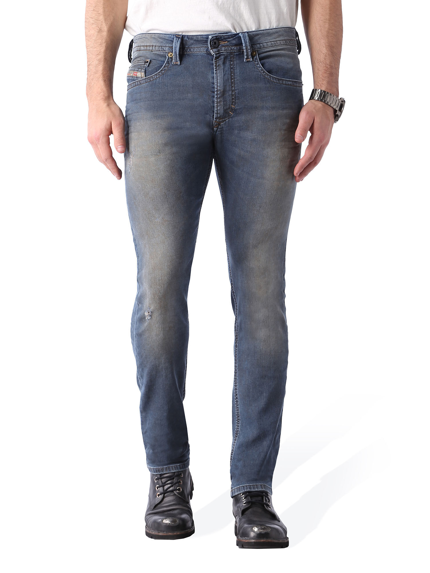 Diesel - Thavar JoggJeans 0850P, Blue Jeans - Image 1