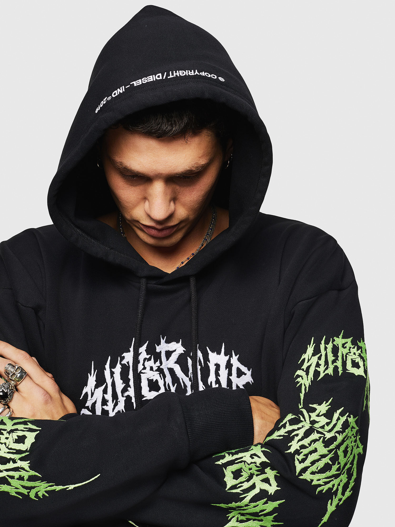 Diesel s alby hoodie discount