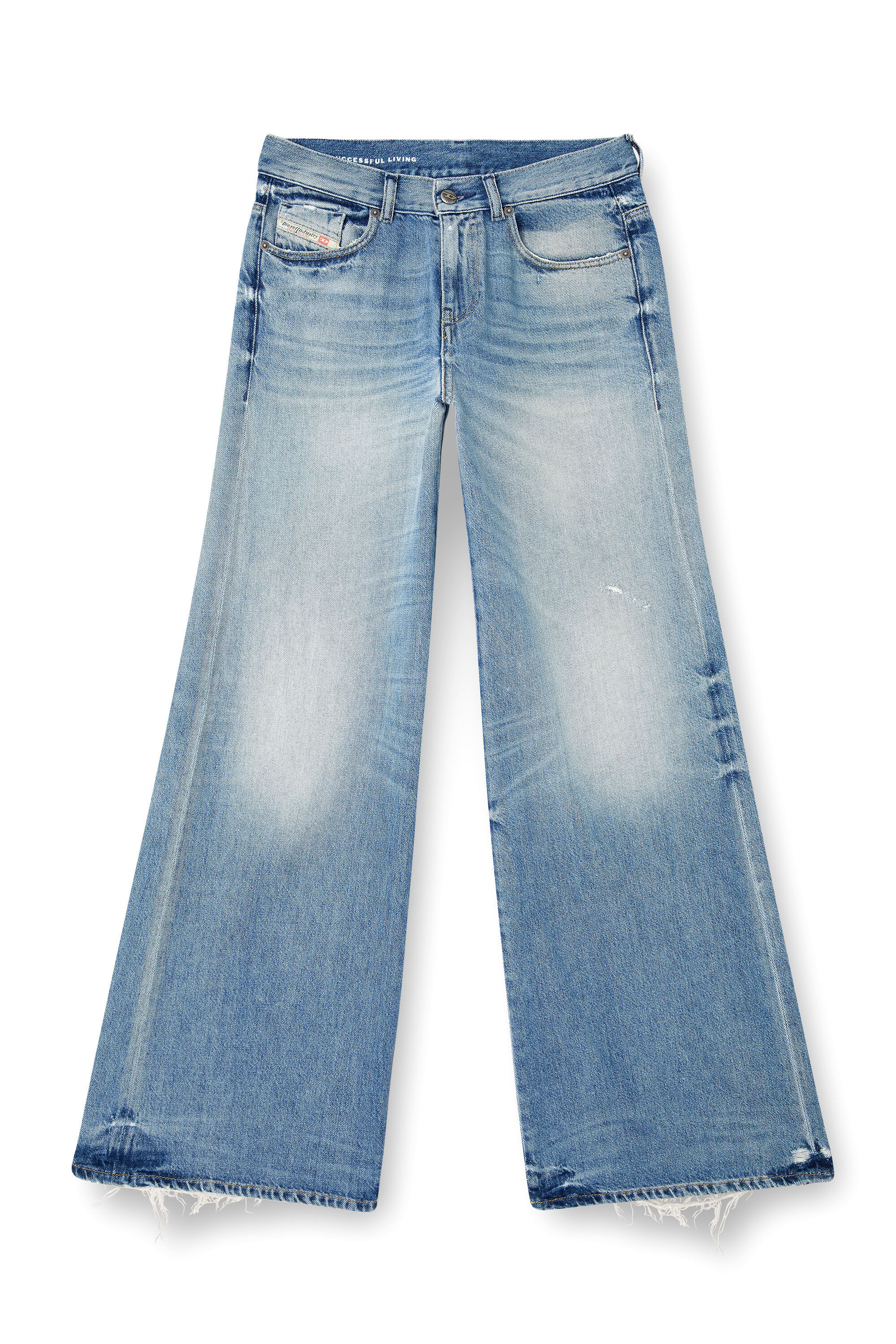 Diesel - Female's Flare Jeans 1978 D-Akemi 09M07, Light Blue - 2