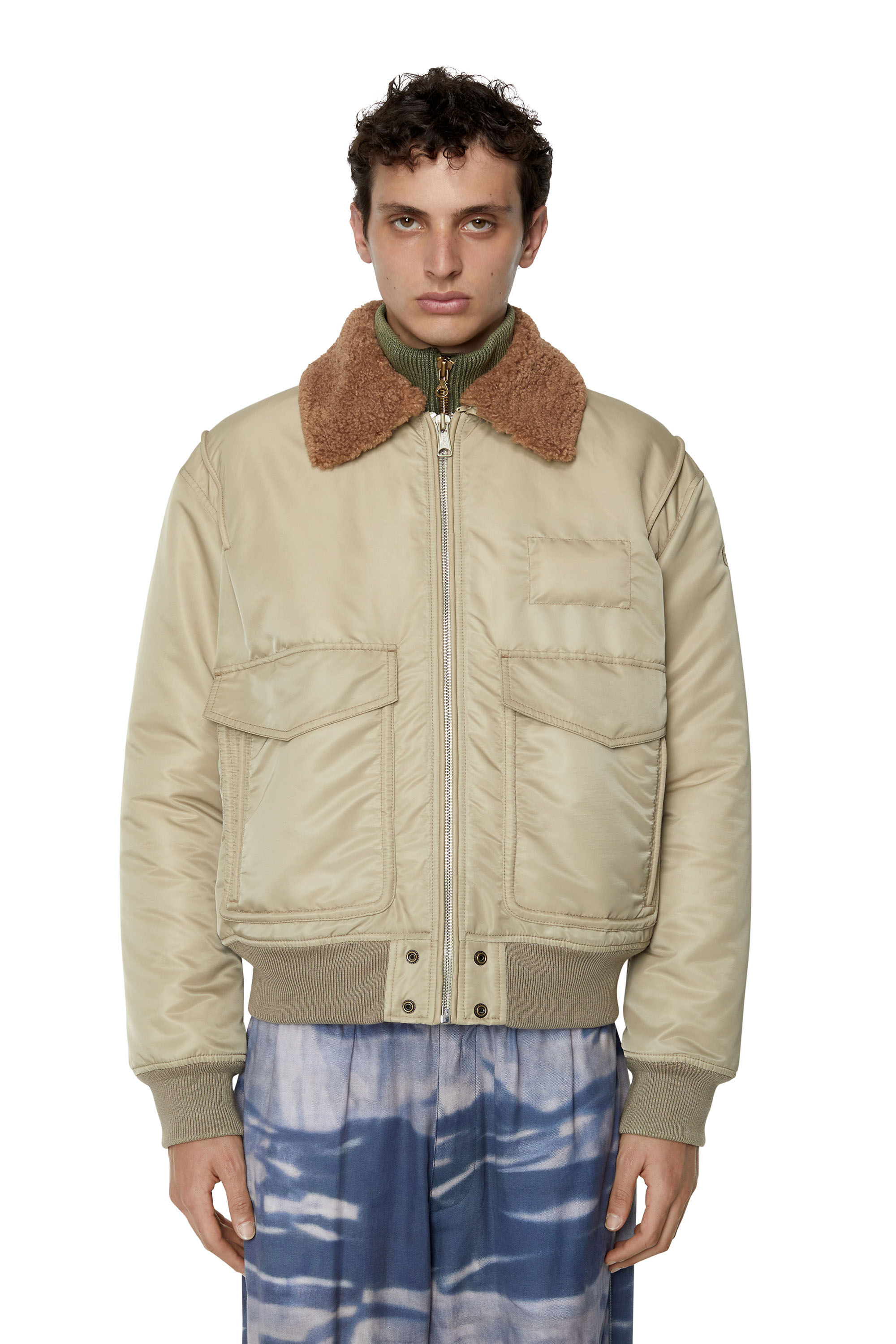 Diesel outlet aviator jacket