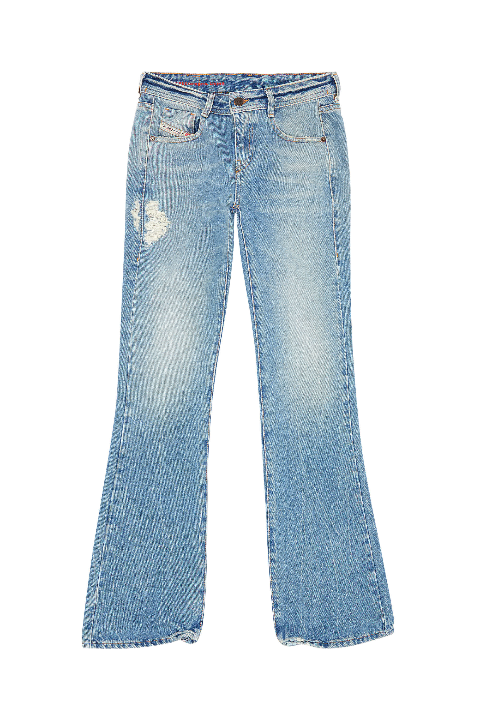 Diesel - Bootcut and Flare Jeans 1969 D-Ebbey 09D98, Bleu Clair - Image 2