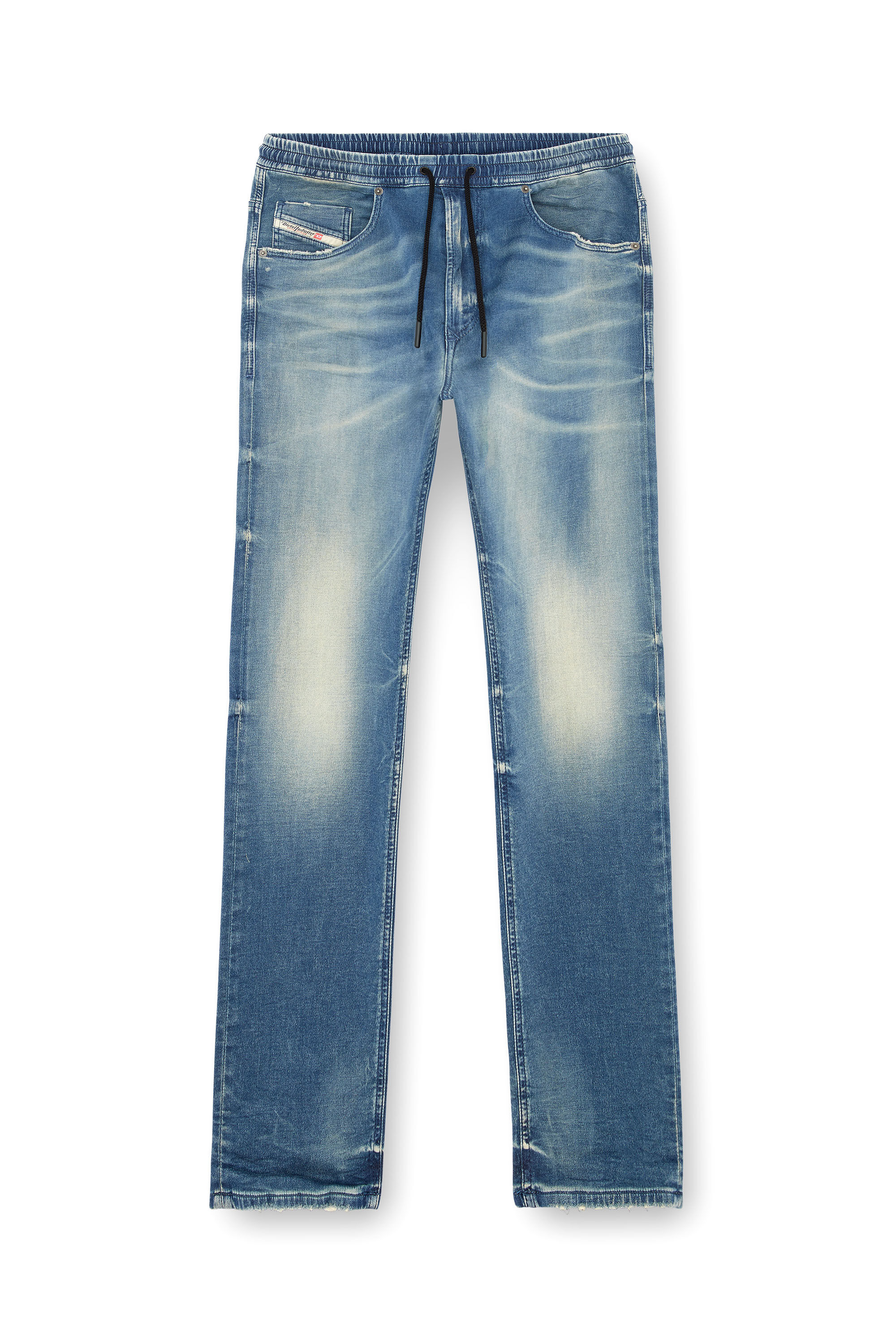 Diesel - Male's Regular 2030 D-Krooley Joggjeans® 068MG, Medium Blue - 2