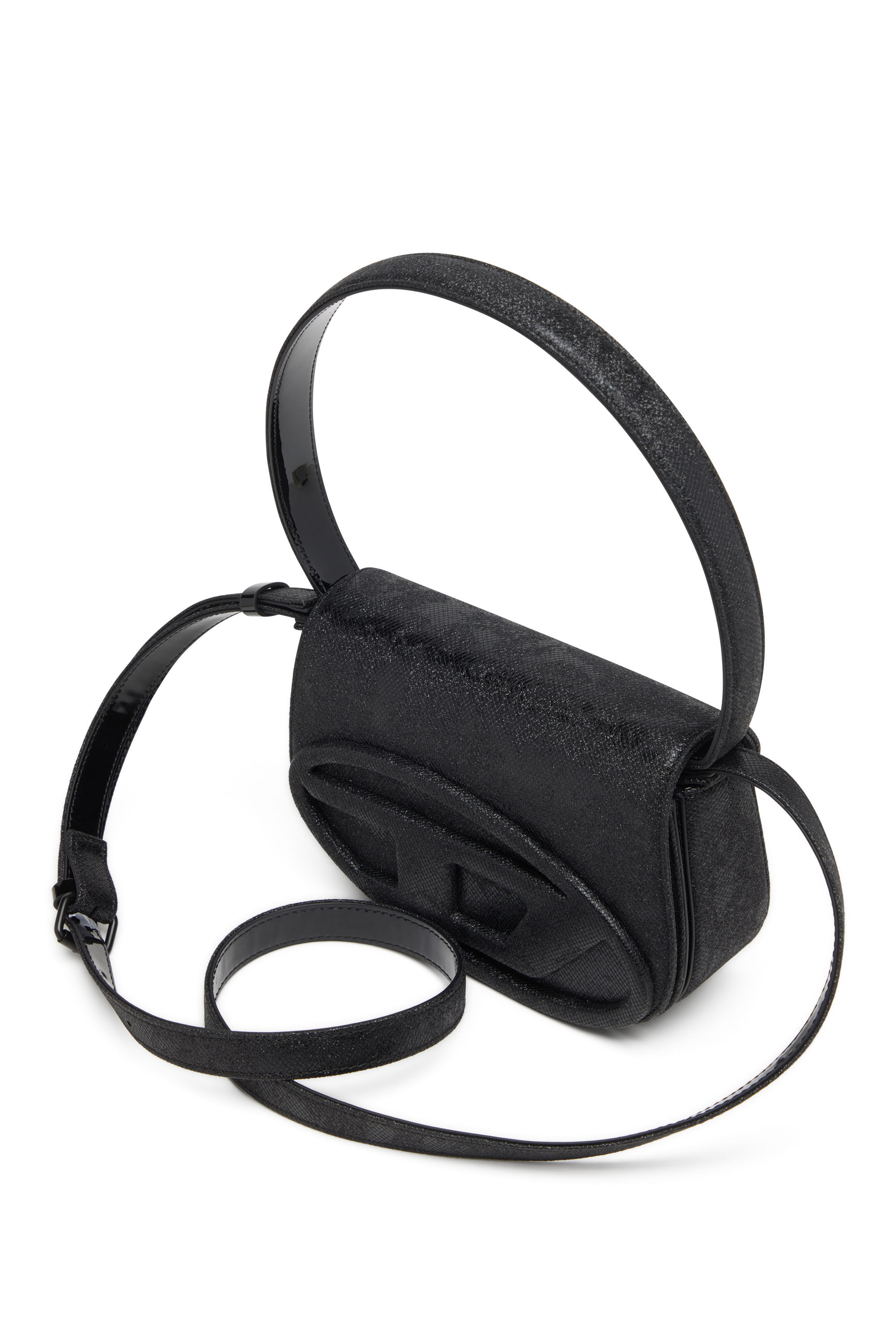 Diesel - 1DR, Female's 1DR-Iconic 1DR bag in glitter-camo Lurex in null - 5