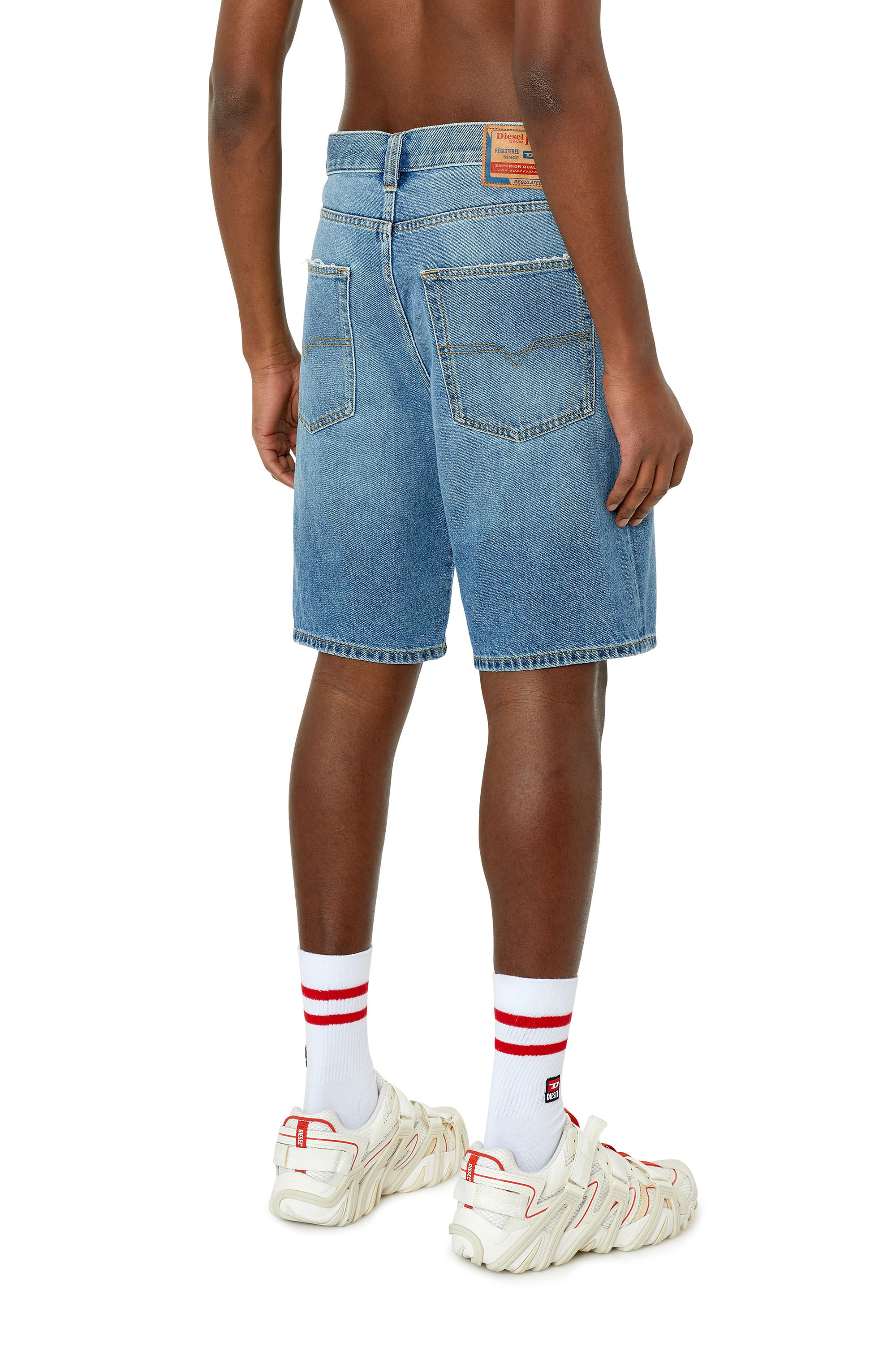 Diesel denim shorts best sale mens