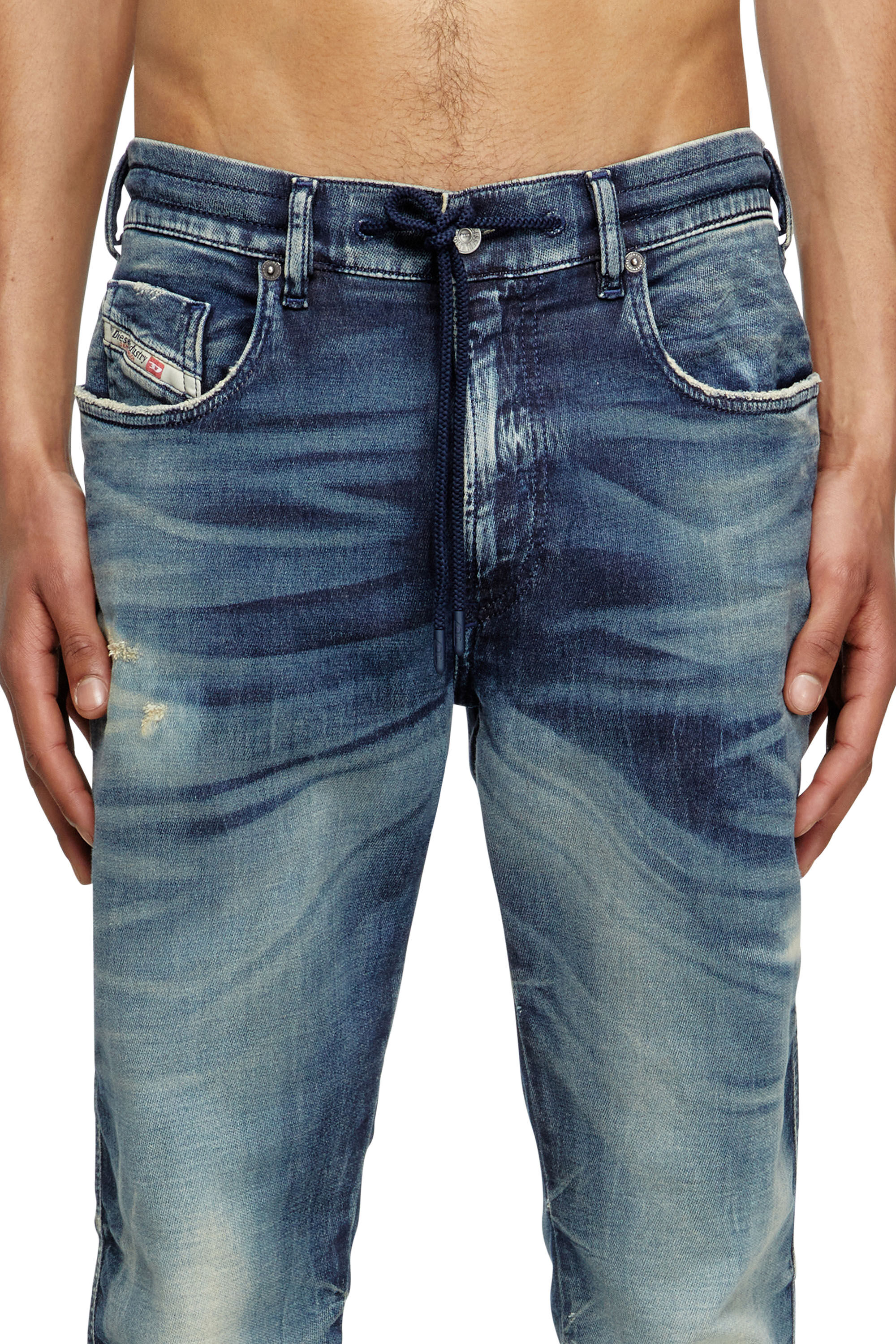 Diesel - Male's Slim 2062 D-Strukt Joggjeans® 068RZ, Dark Blue - 5