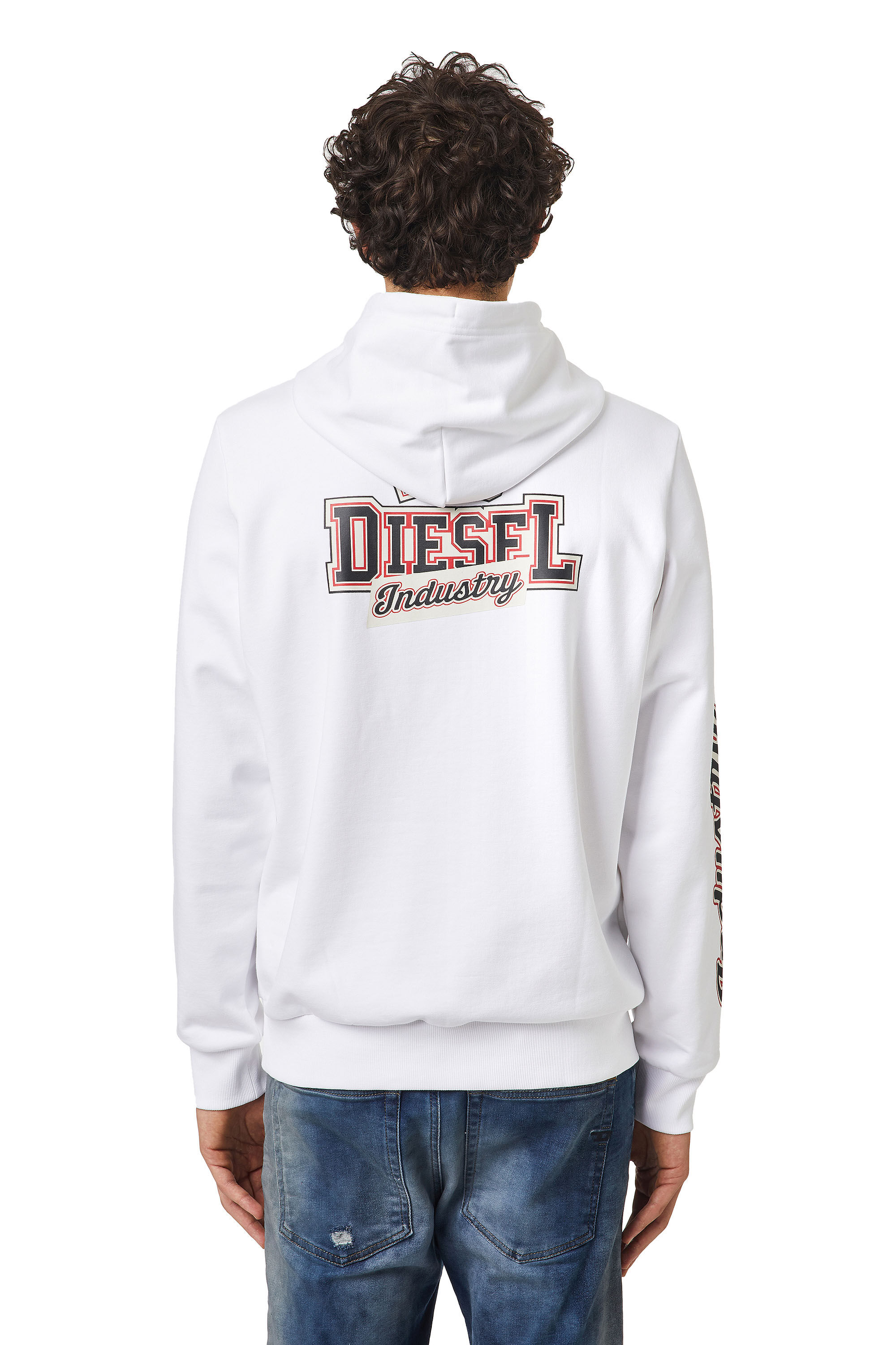 Diesel - S-GIRK-HOOD-K12, Blanc - Image 4