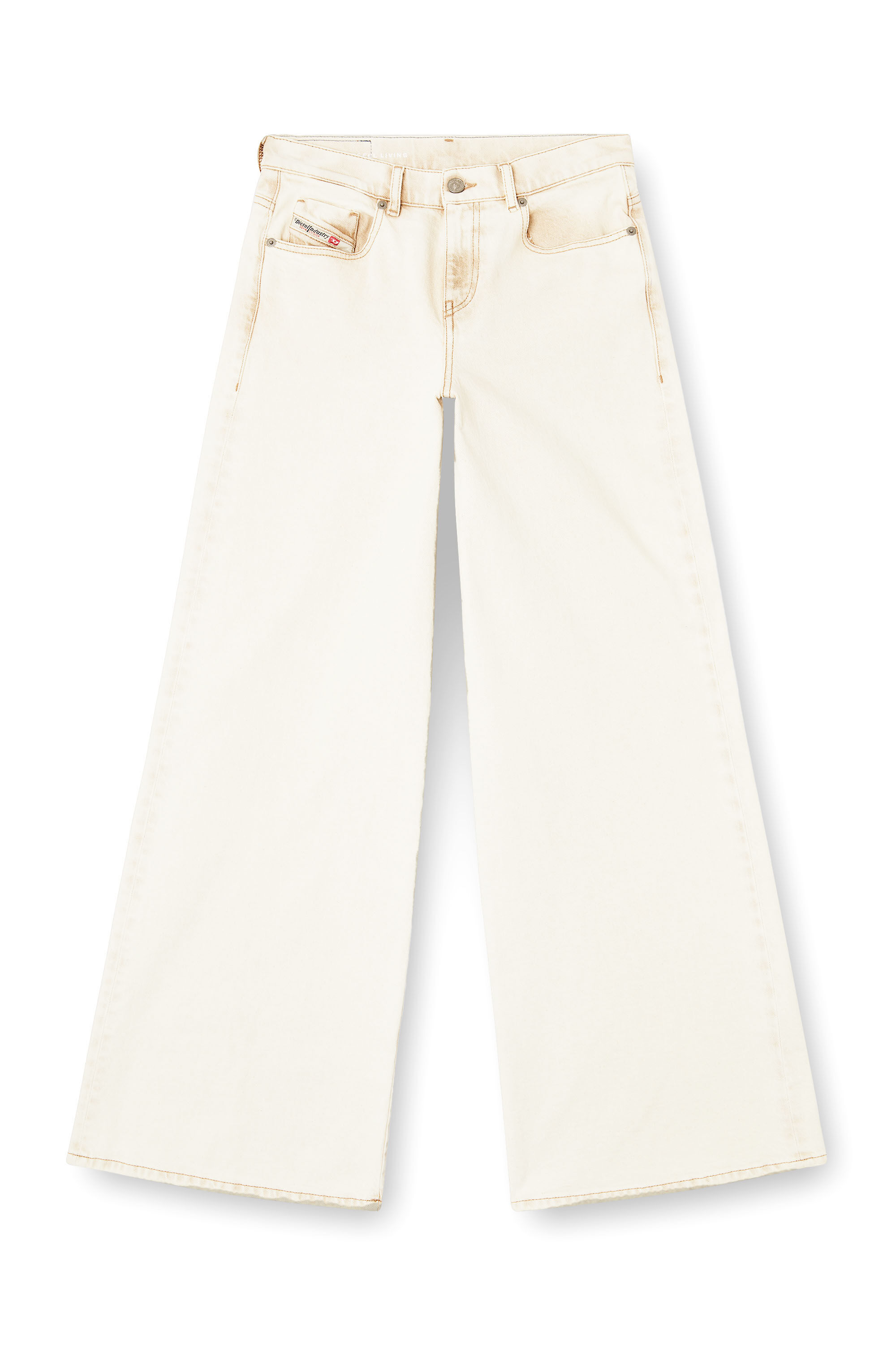 Diesel - Female's Flare Jeans 1978 D-Akemi 09M70, White - 2