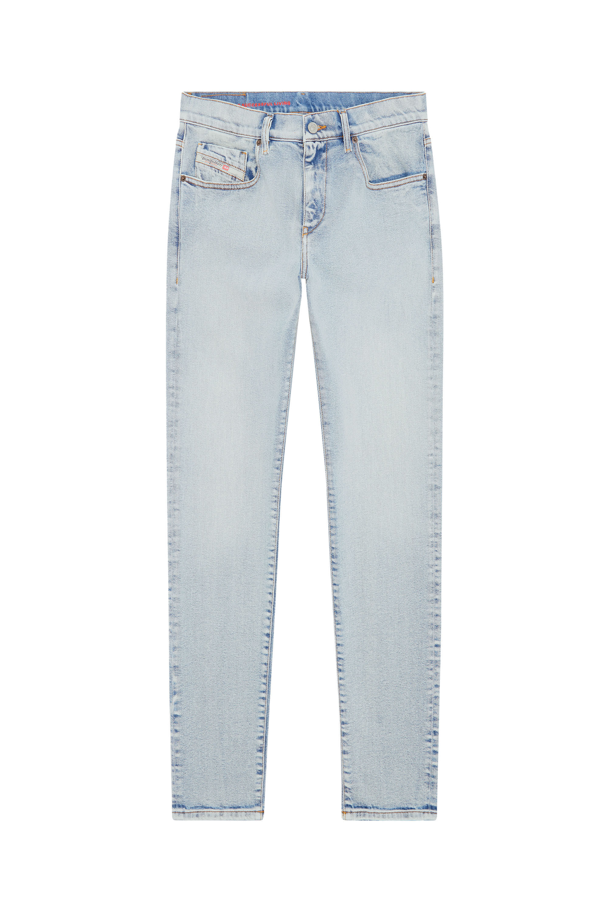 Diesel - Male's Slim Jeans 2019 D-Strukt 9C08L, Light Blue - 2