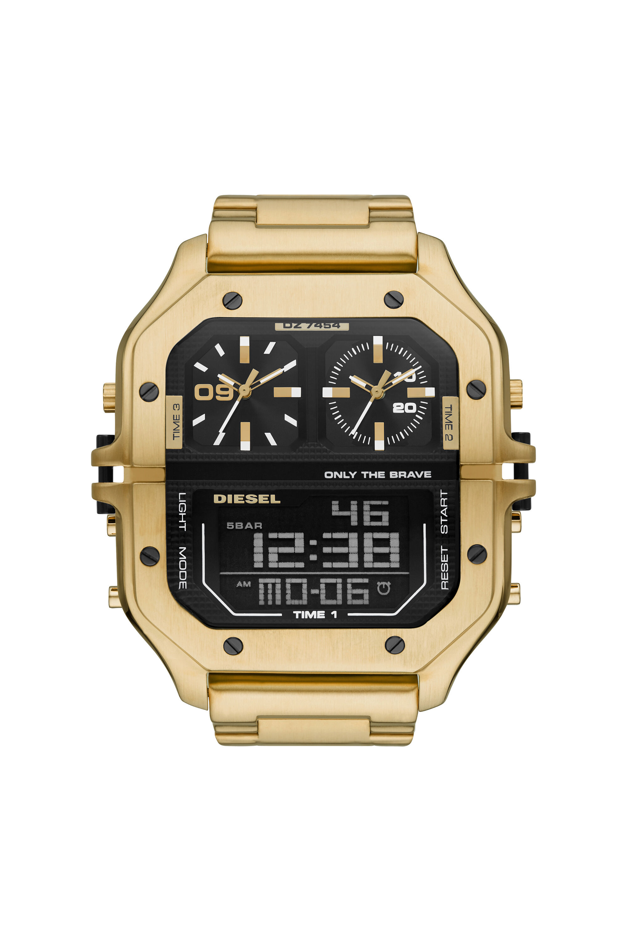 Diesel watches in gold hotsell