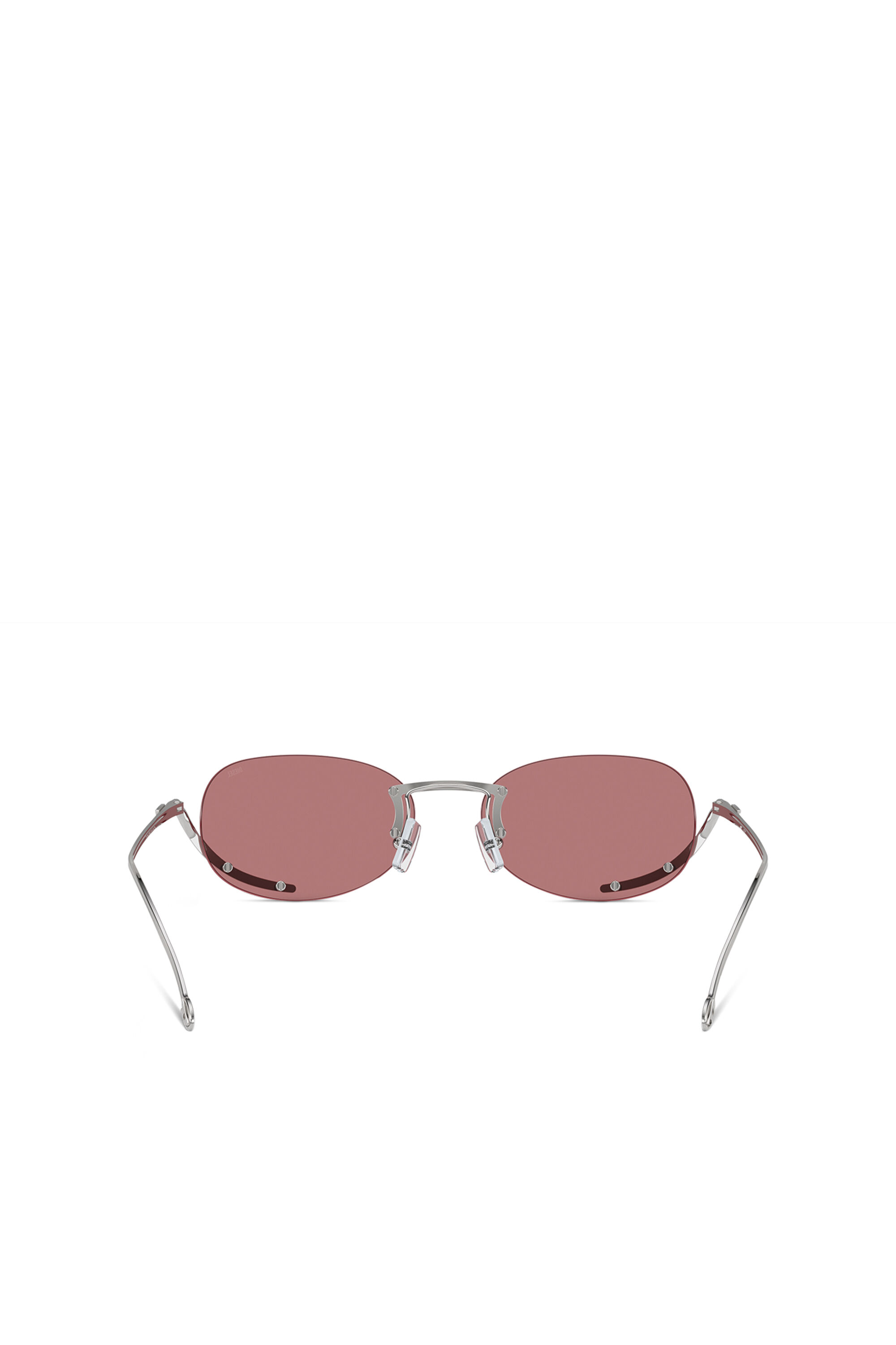 Diesel - 0DL1004, Lunettes de soleil ovales Mixte in Rose - 3
