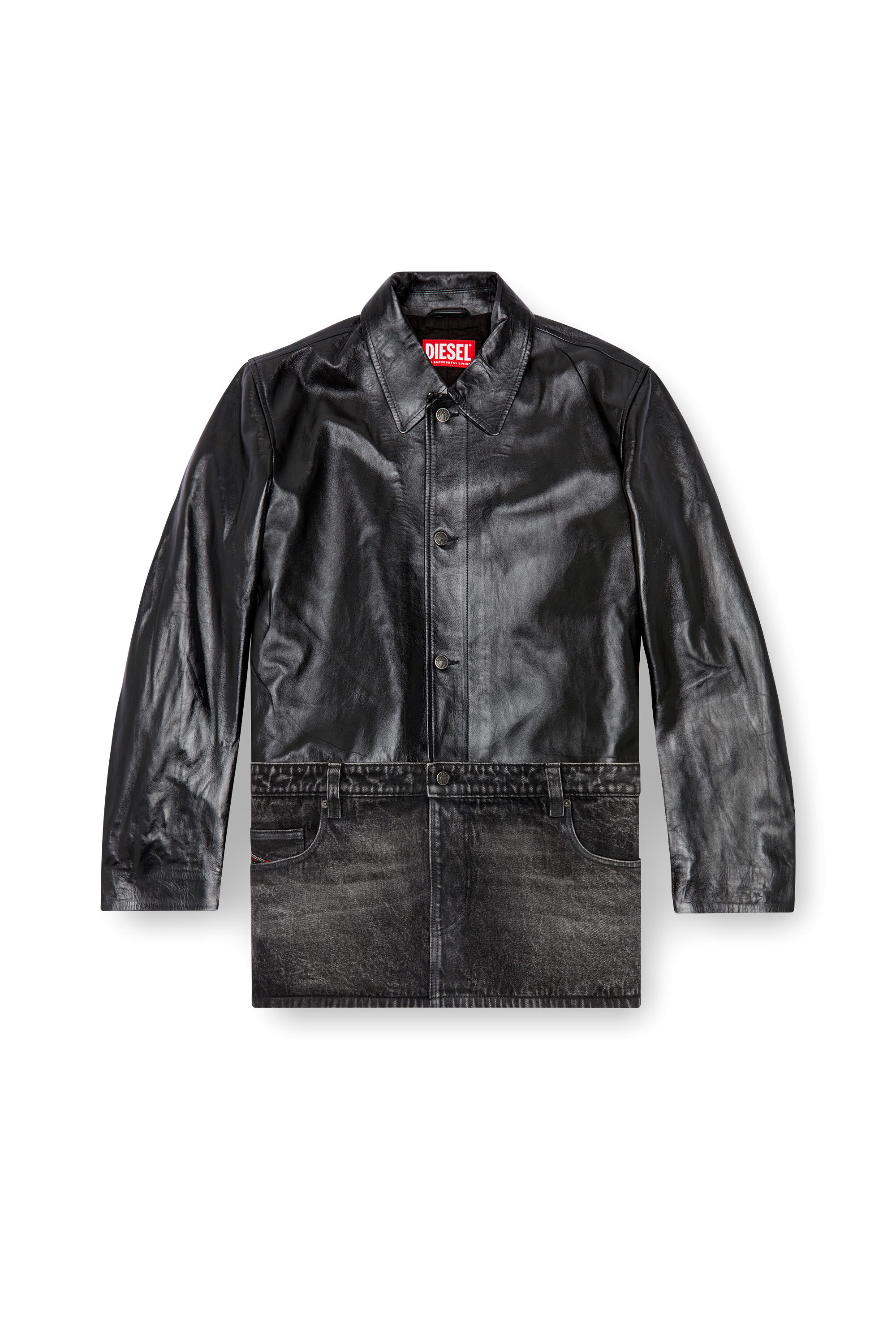 Leather work jacket 2025