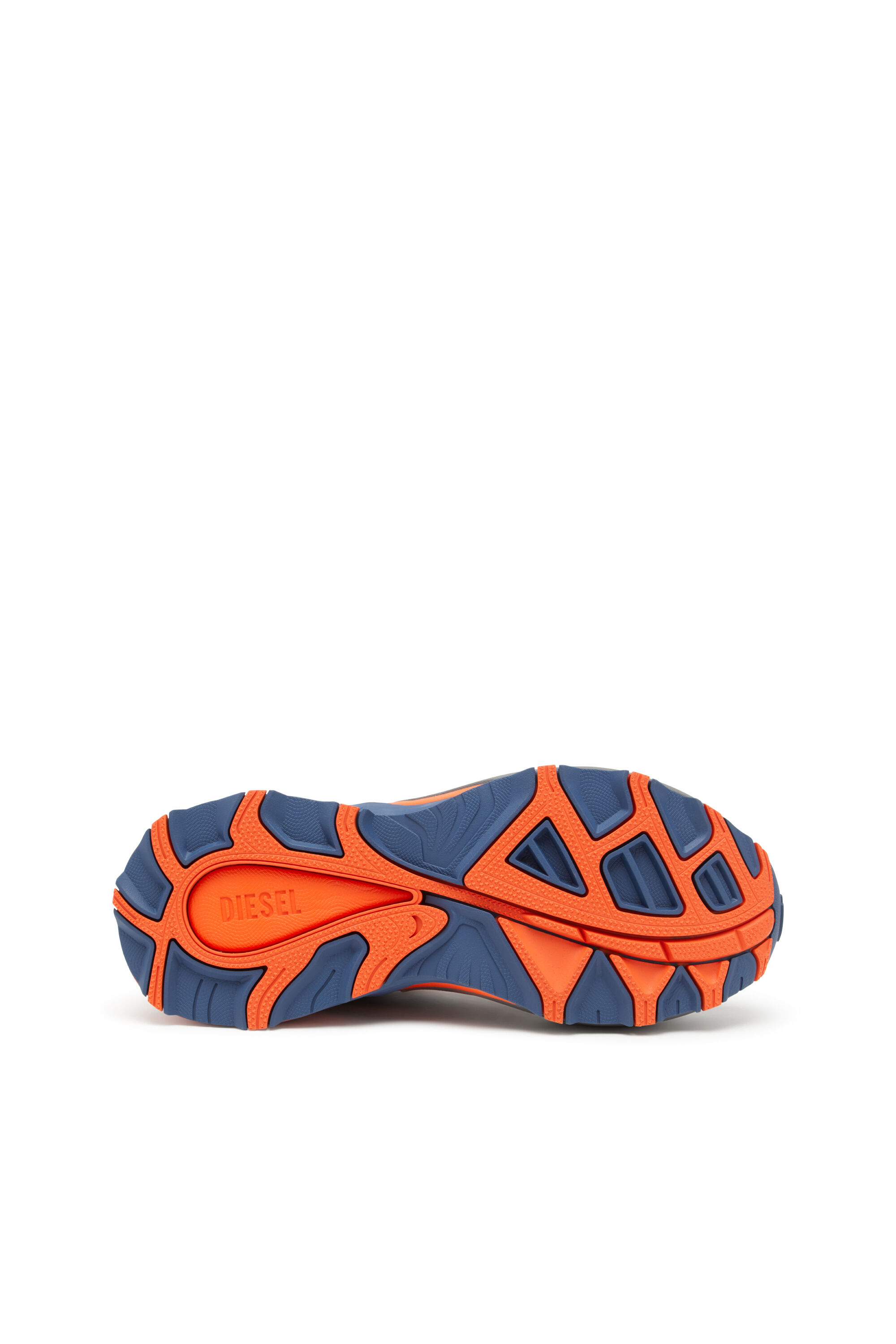 Diesel - D-CAGE RUNNER, Male's D-Cage Runner-Sneakers in TPU-trimmed ripstop in Blue/Orange - 5