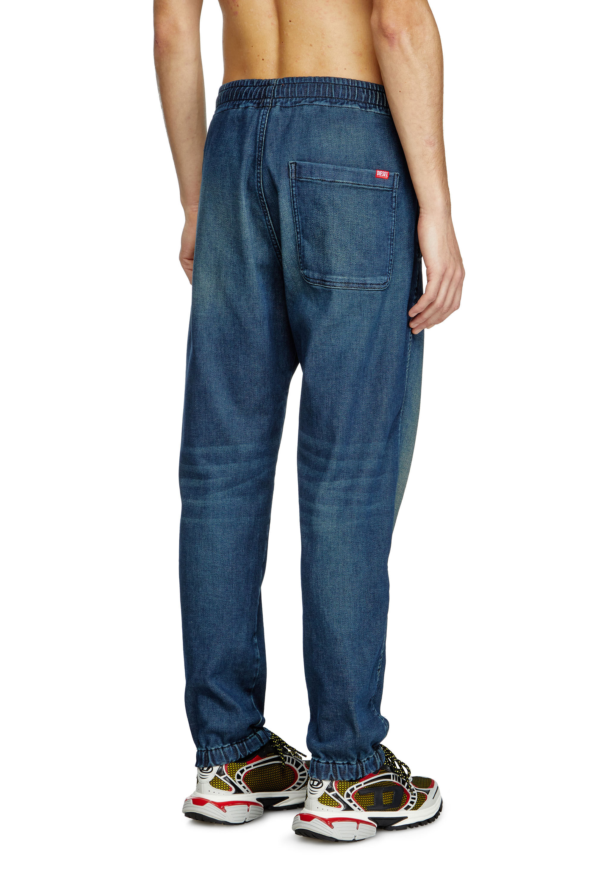 Diesel - Unisex's Slim D-Labb Track denim 09L75, Medium Blue - 5