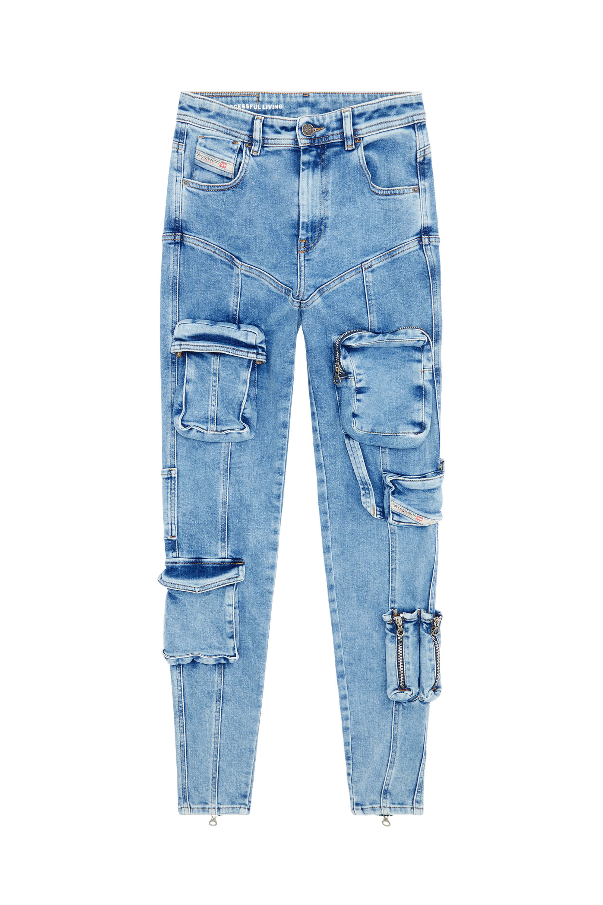 Super skinny light blue jeans sales