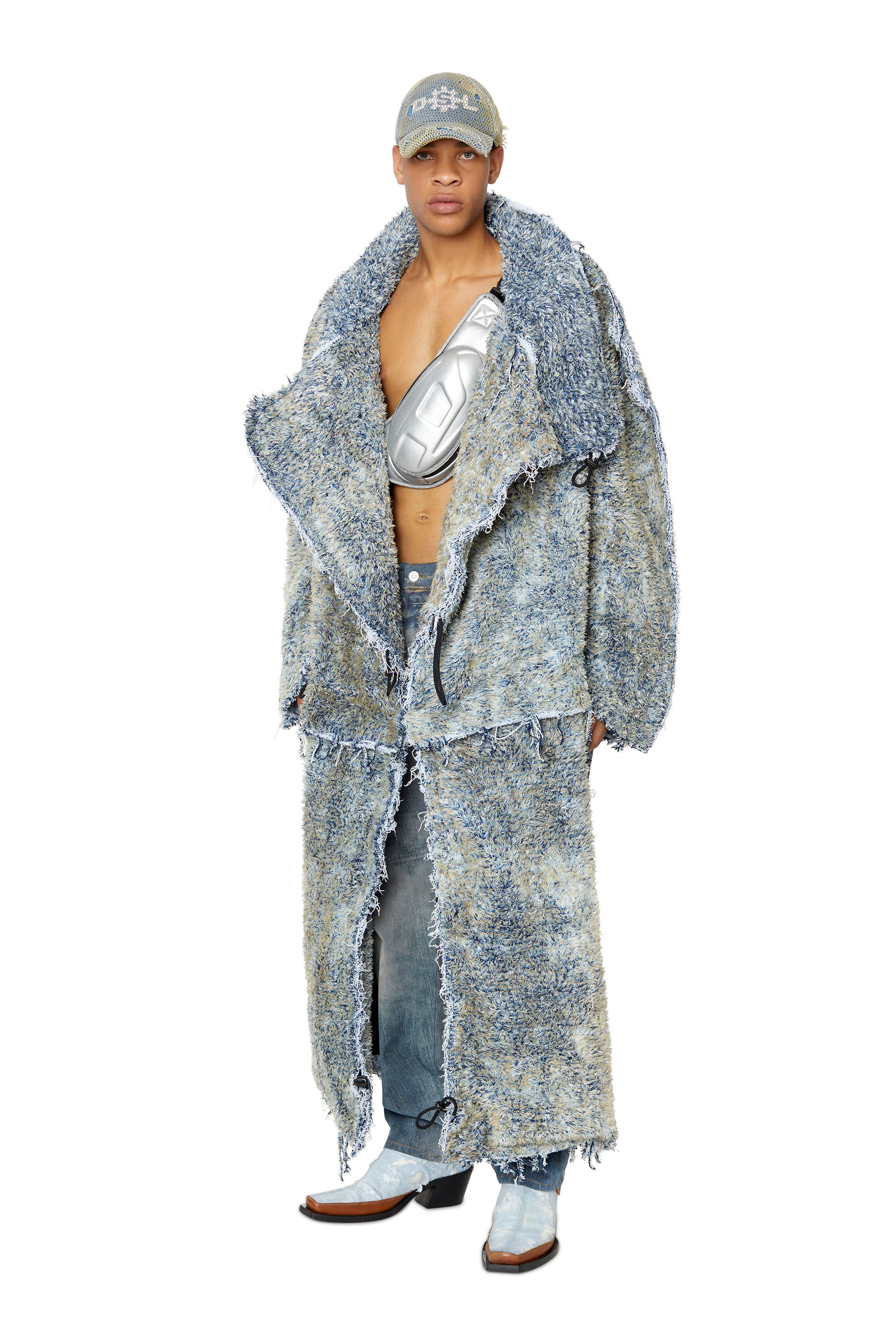 Diesel faux clearance fur coat