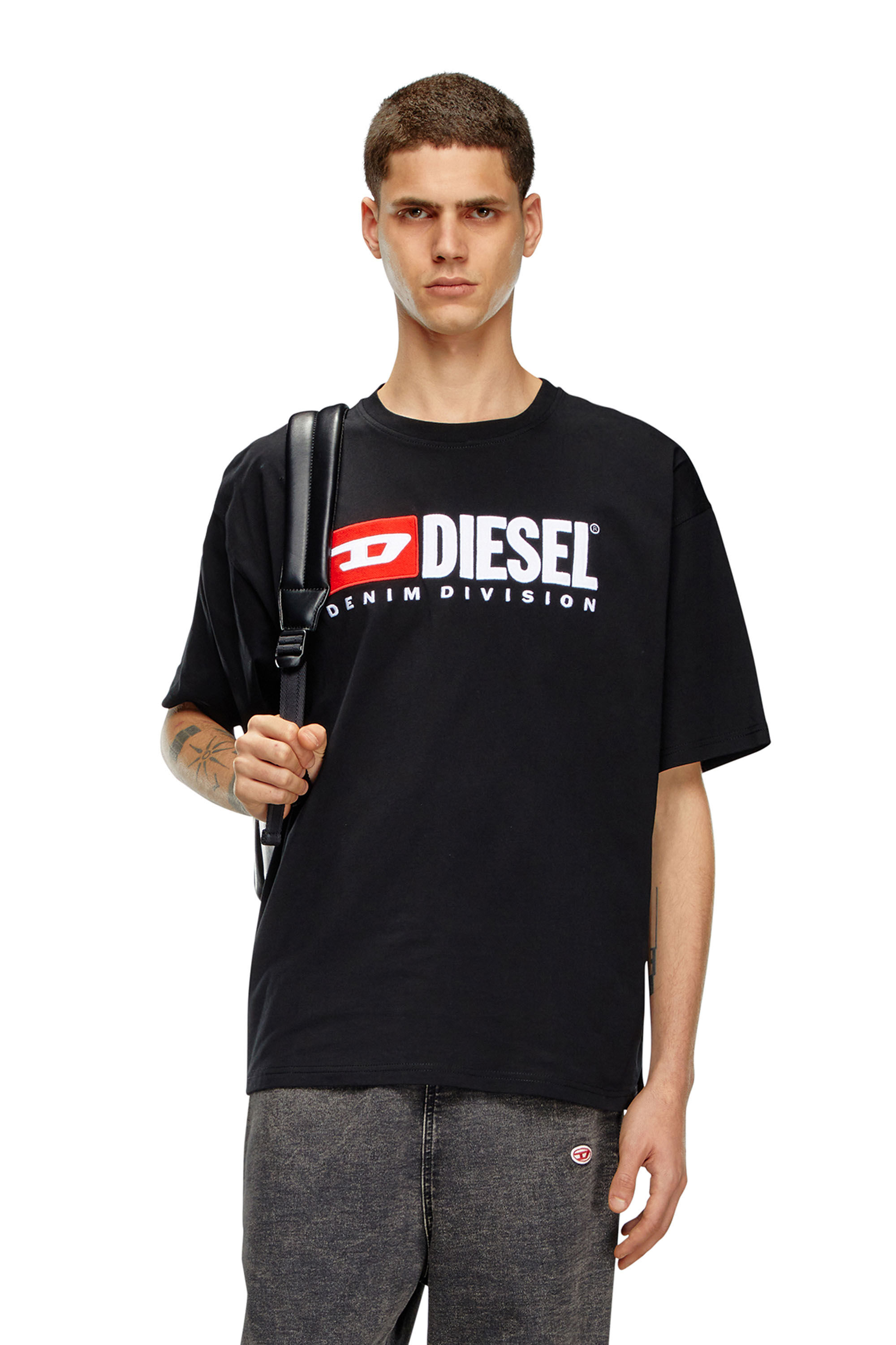 Diesel - T-BOXT-DIV, Black - Image 3